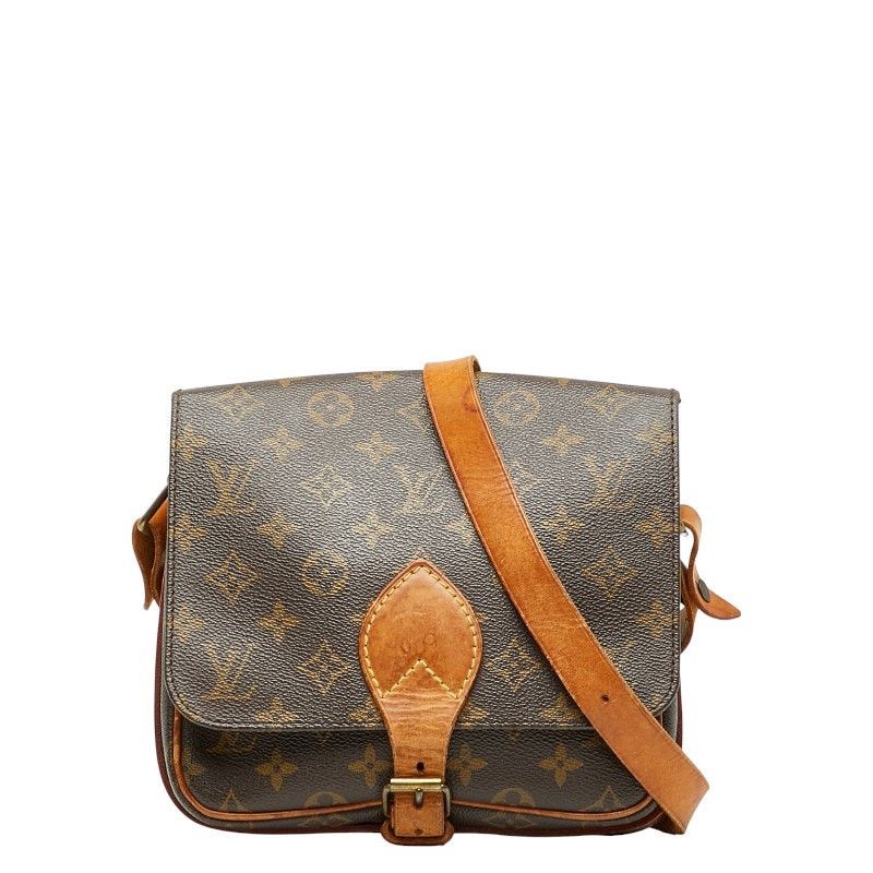 Louis Vuitton Louis Vuitton Monogram Cartouchiere MM Crossbody Bag M51253 Size ONE SIZE - 1 Thumbnail