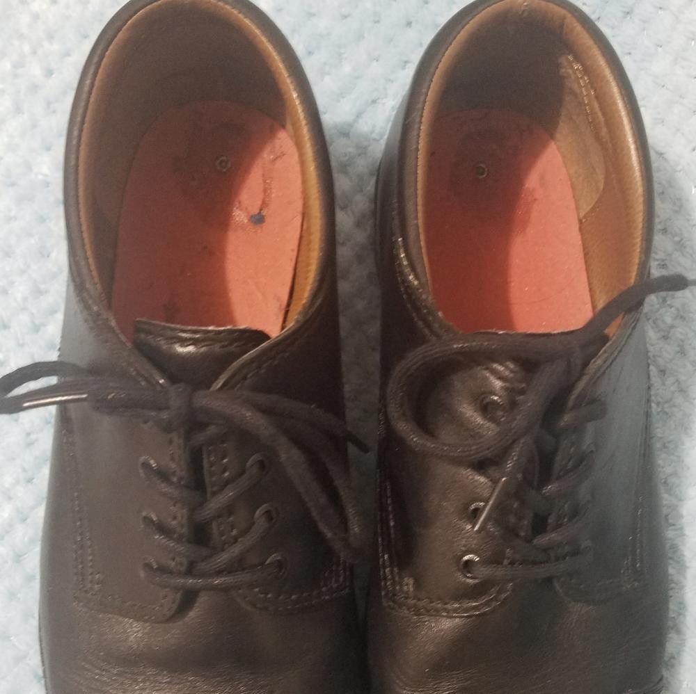 Dockers Dockers Black Oxfords Size 9 1/2 Wide Size US 9.5 / EU 42-43 - 2 Thumbnail
