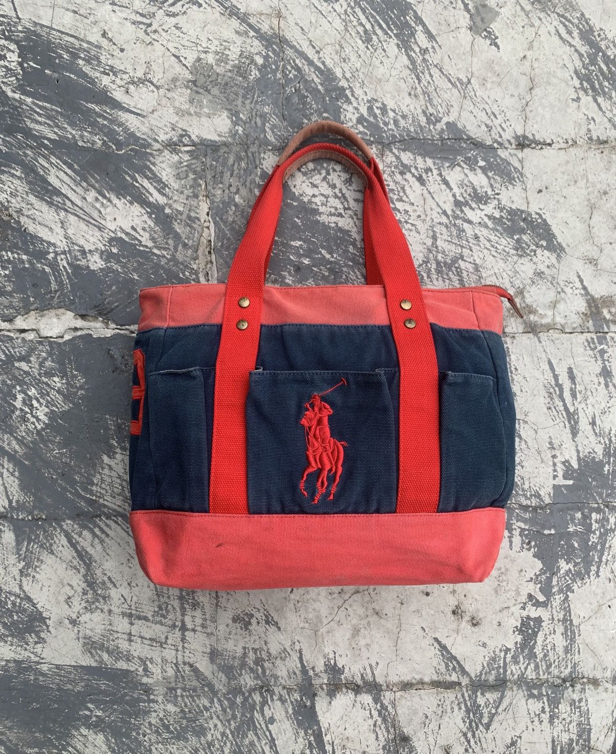 Polo Ralph Lauren Vtg Polo Ralph Lauren Gardening Bag #3 Canvas Pocket Size ONE SIZE - 2 Thumbnail