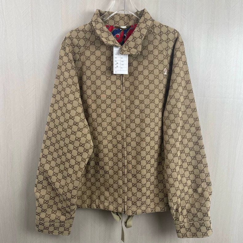 Gucci Gucci Full-print old flower piglet embroidered jacket 2502- Size US S / EU 44-46 / 1 - 1 Thumbnail