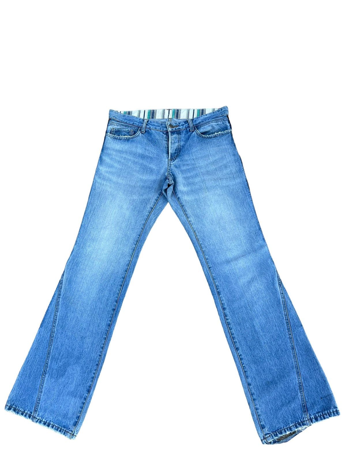 PPFM Vintage PPFM Japan Faded Blue Bootcut Jeans Size US 32 / EU 48 - 1 Thumbnail