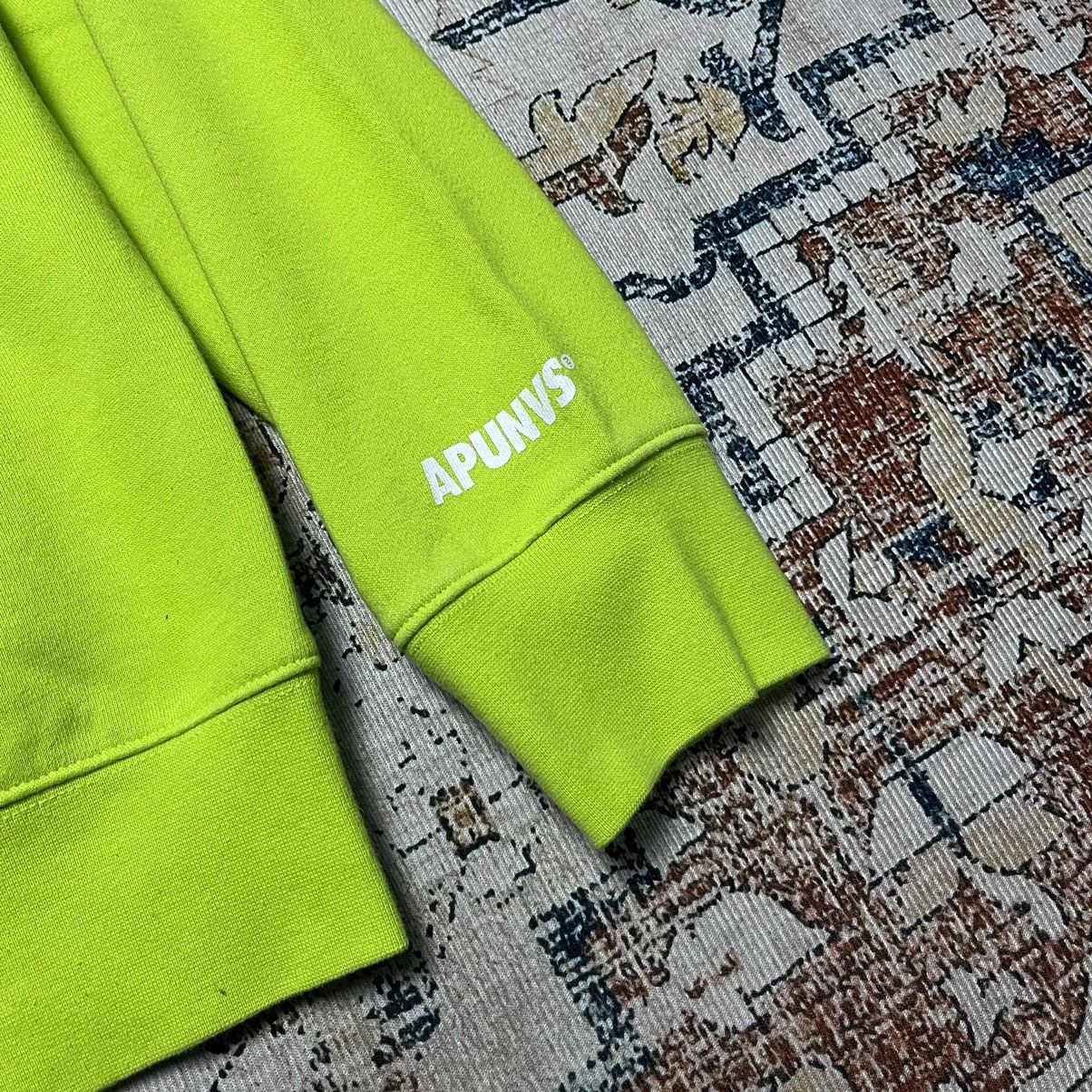 Aape × Bape A Bathing Ape Neon Green Sweatshirts Size US XL / EU 56 / 4 - 2 Thumbnail