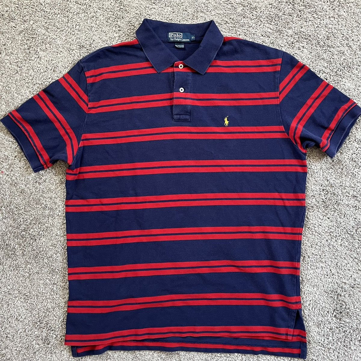 Polo Ralph Lauren 🔴Polo Ralph Lauren Shirt Size XL Stripes Short Sleeves Size US L / EU 52-54 / 3 - 1 Thumbnail