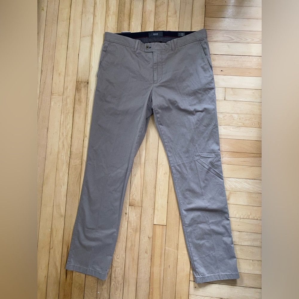BRAX Brax Feel Good Kapok & Pima Beige Chino Pants Men’s Cotton Size US 38 / EU 54 - 3 Thumbnail