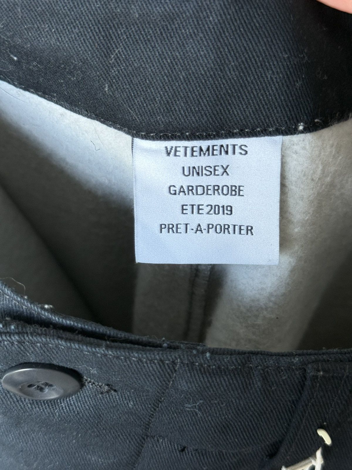 Vetements (RUNWAY) Vetements 19SS Hybrid cargo sweatpants in gray Size US 32 / EU 48 - 4 Thumbnail