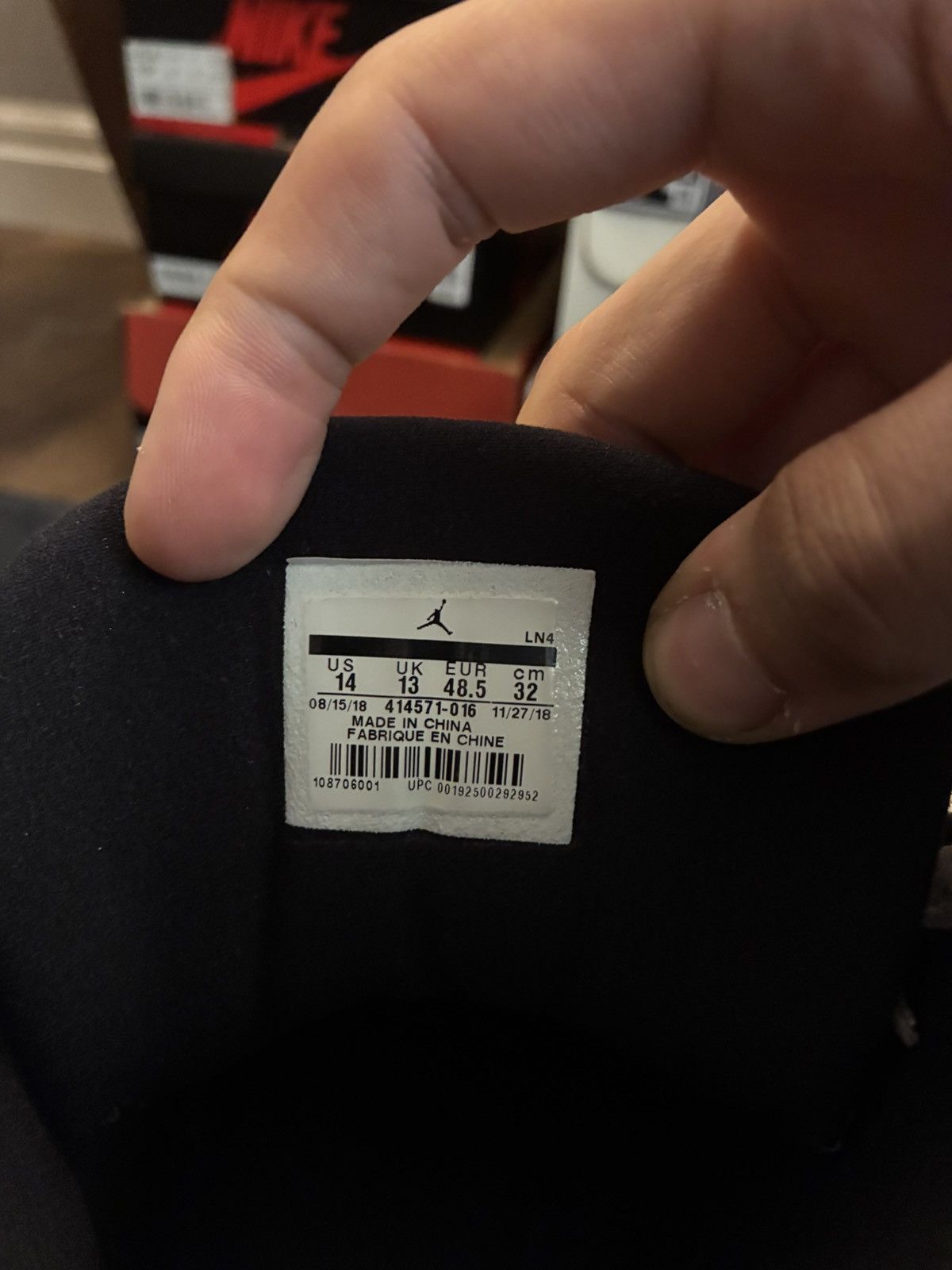 Jordan Brand Jordan 13 Atmosphere Grey Size US 14 / EU 47 - 7 Thumbnail