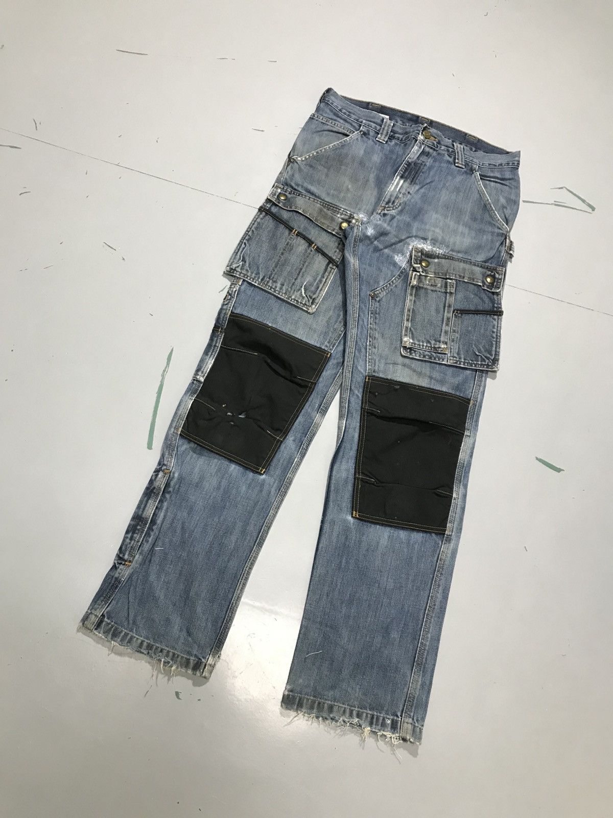 Carhartt Vintage carhartt EB229 DKW double knee repaired denim Size US 32 / EU 48 - 3 Thumbnail