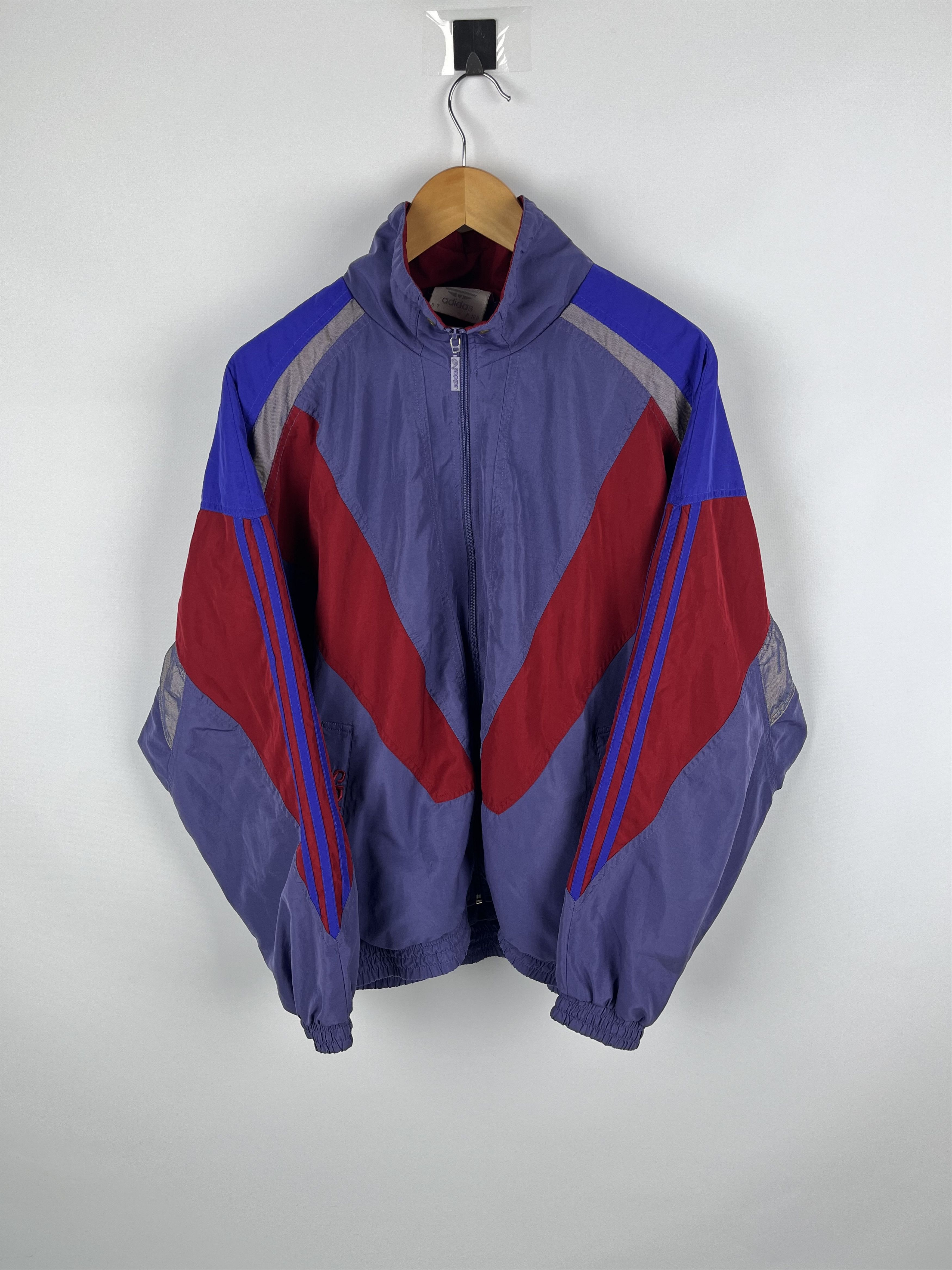 Adidas Adidas Festival Track Jacket 90's Vintage Mens Baggy Fit Size US L / EU 52-54 / 3 - 1 Thumbnail