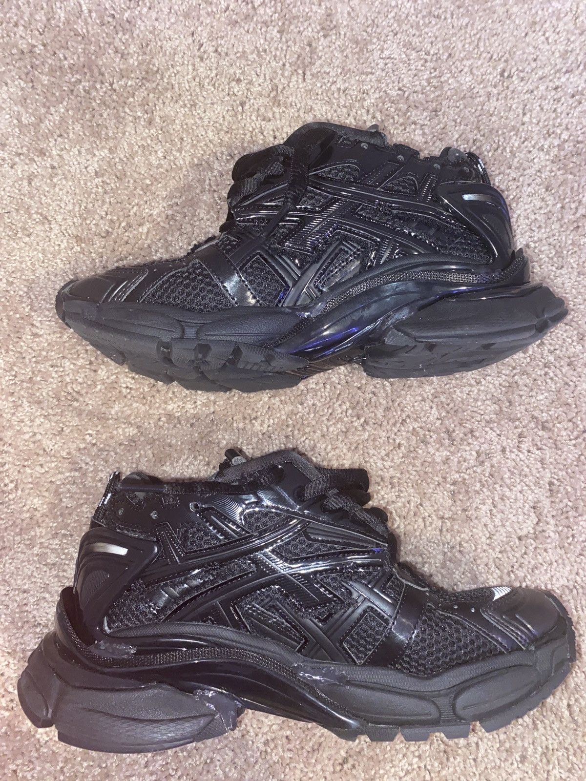 Balenciaga Balenciaga Wmns Runner Sneaker ‘Black’ Size US 9 / IT 39 - 1 Thumbnail
