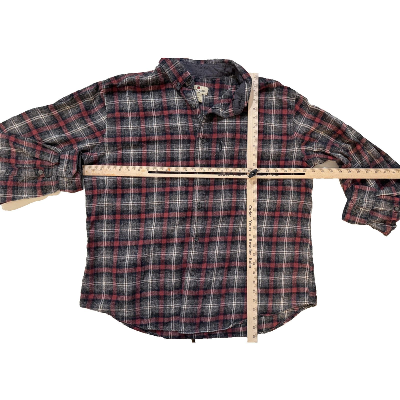 Woolrich Woolen Mills Woolrich Y2K Shirt Men XL Plaid Flannel Long Sleeve Gorpcore Size US XL / EU 56 / 4 - 5 Thumbnail