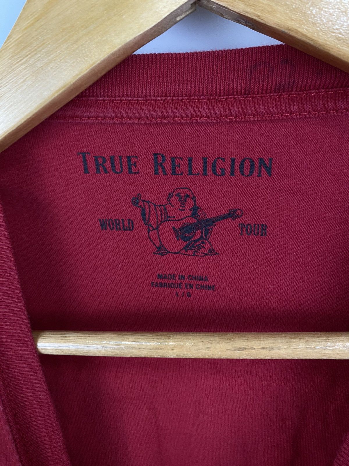 True Religion 🇺🇸 Vintage True Religion Made in USA T-Shirt Hype Y2K Rare Size US L / EU 52-54 / 3 - 7 Thumbnail