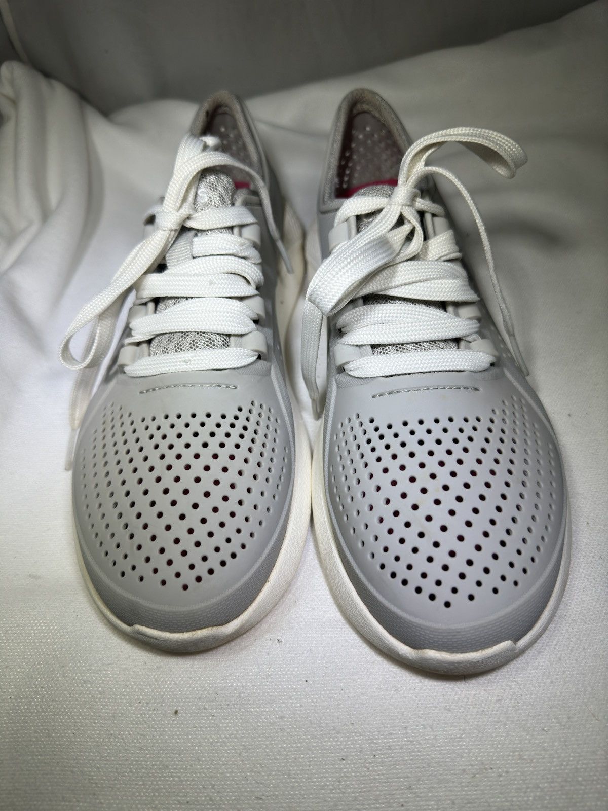Crocs PreOwned Crocs LiteRide Shoes Gray Women’s 8 Size US 8 / IT 38 - 2 Thumbnail