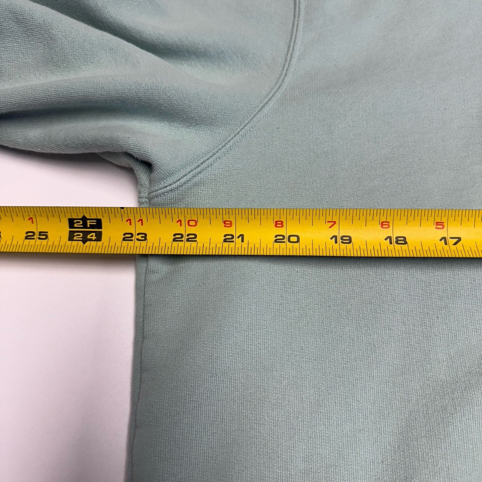 Sandro Sandro Paris Hoodie Sweatshirt Mens Large 23x26.5 Turquoise Size US L / EU 52-54 / 3 - 12 Thumbnail