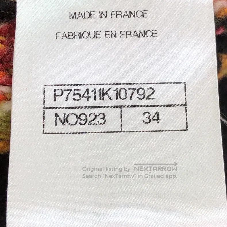 Chanel Chanel 23A High-end Handicraft Workshop Knitted Cardigan c Size XXS / US 00 / IT 34 - 7 Thumbnail