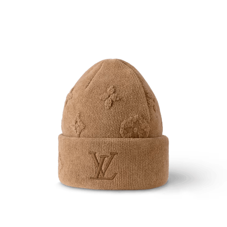 Louis Vuitton LV Crush Monogram Beanie Size ONE SIZE - 3 Thumbnail