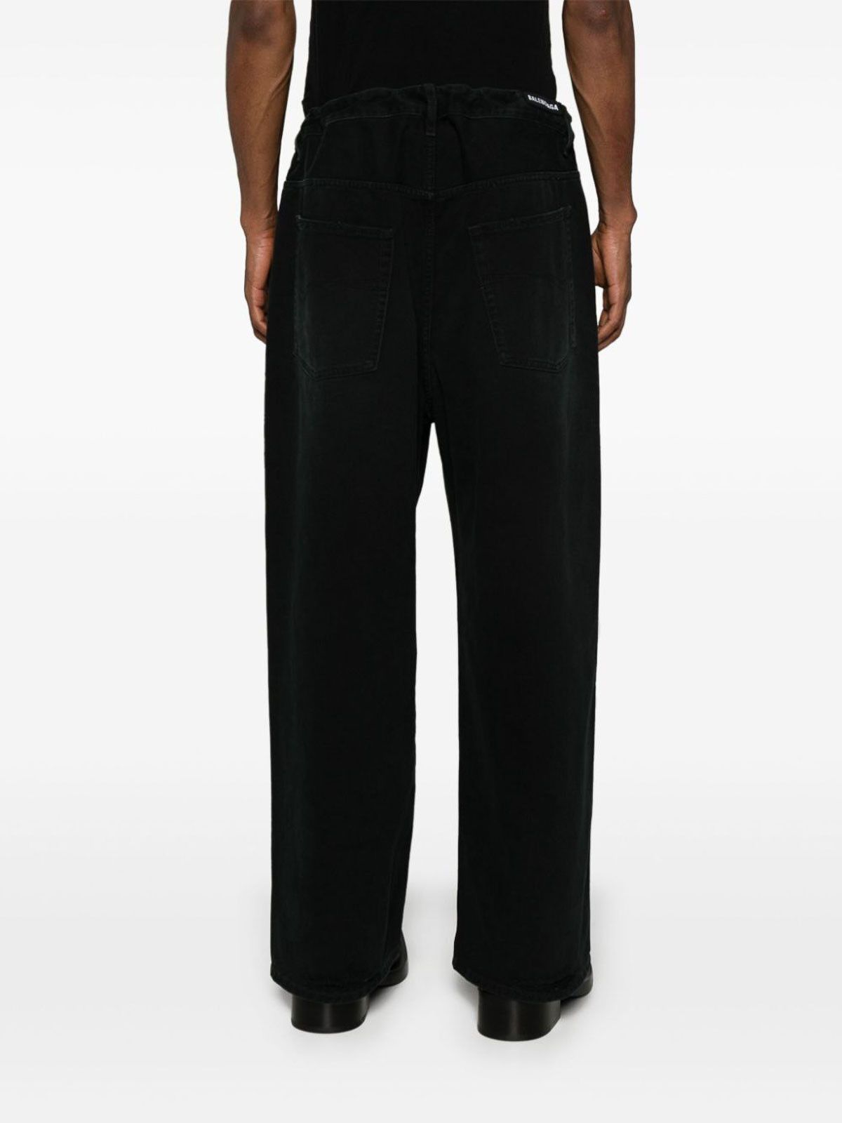 Balenciaga o1tr1nto0526 Baggy Pants in Black Size US 34 / EU 50 - 5 Thumbnail