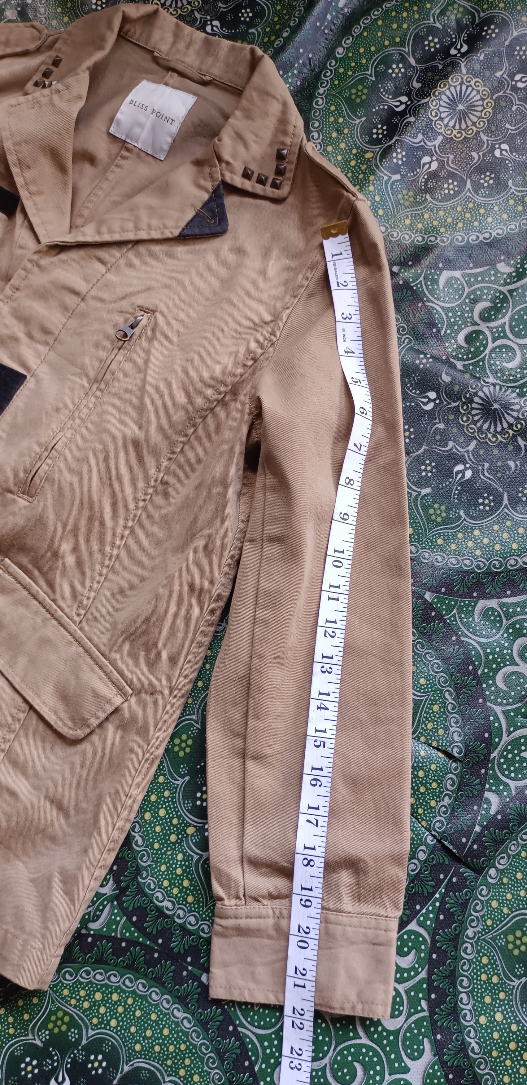 Japanese Brand Vintage🔥 Bliss Point Military Spark Button Jacket Size US S / EU 44-46 / 1 - 12 Thumbnail