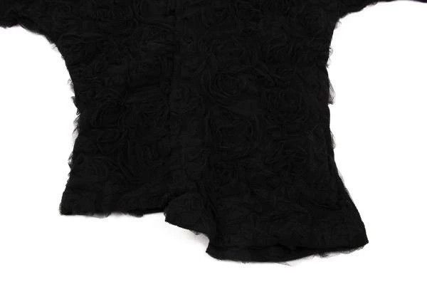 Comme des Garcons Comme Des Garcons Black Retro Rose Flower Design Top Size M / US 6-8 / IT 42-44 - 6 Thumbnail
