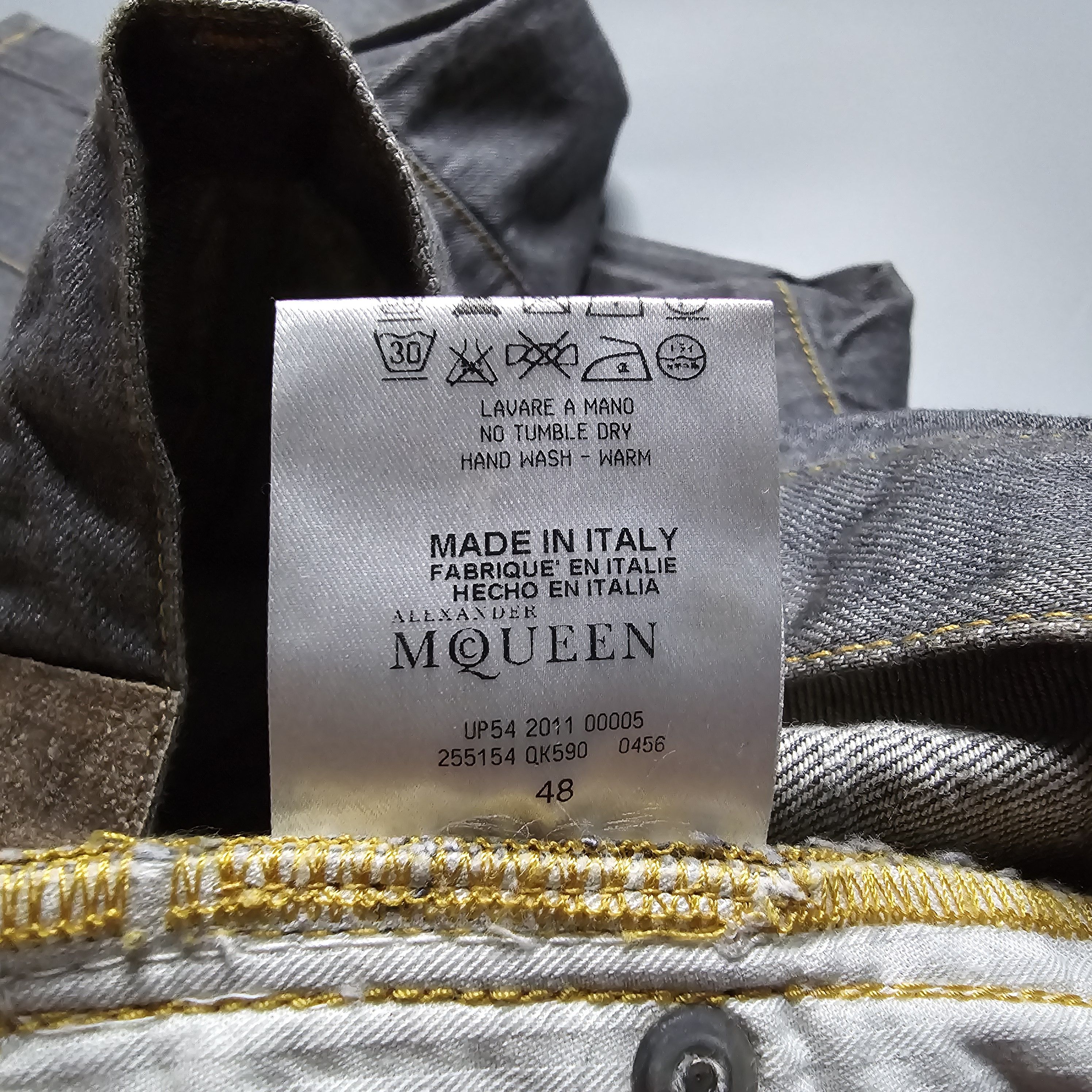 Alexander McQueen Alexander McQueen - 2011 Articulated Denim Size US 32 / EU 48 - 9 Thumbnail