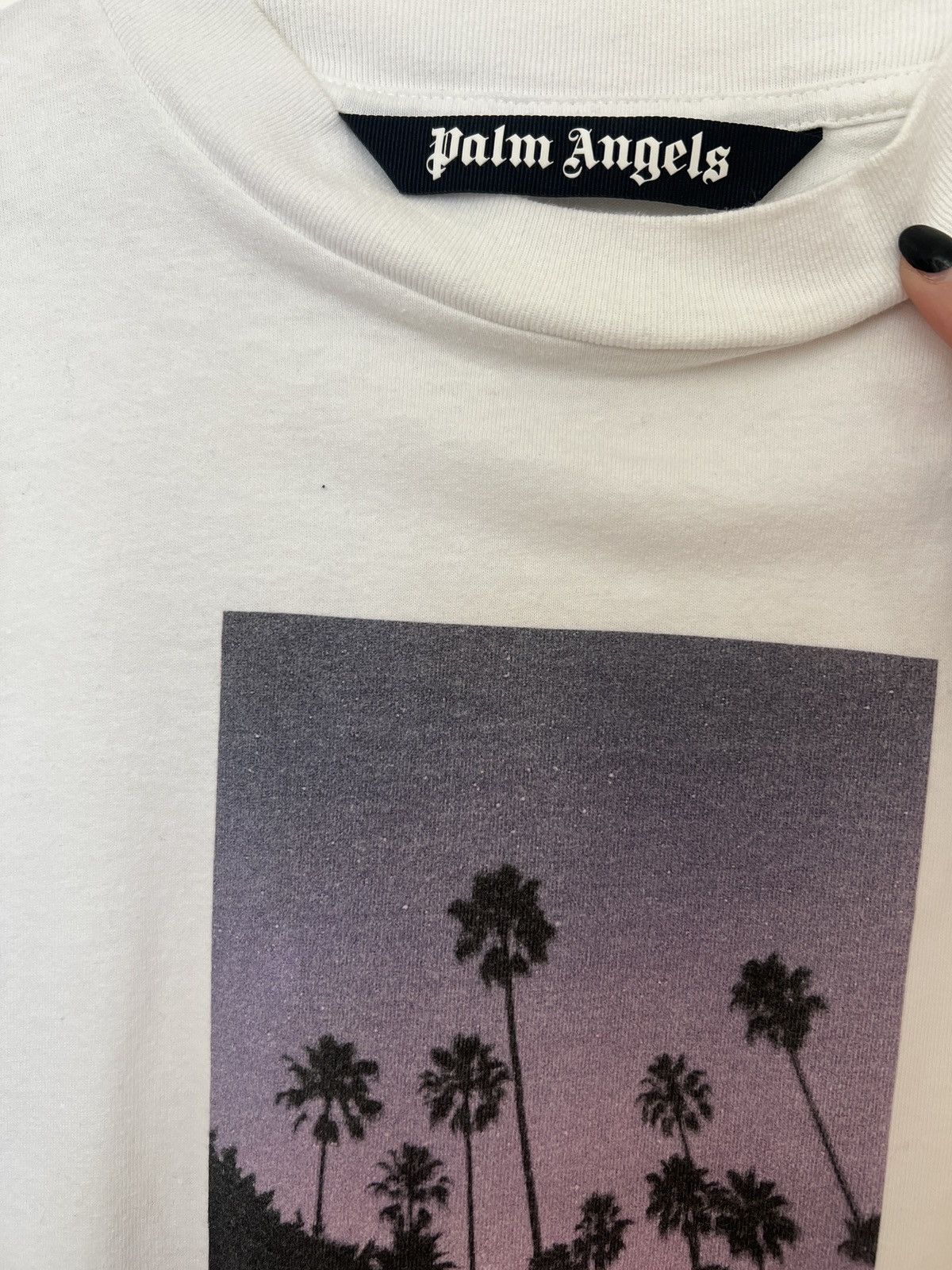 Palm Angels Palm Angels “Sunset Palms” Graphic Tee – Size L Size US L / EU 52-54 / 3 - 4 Thumbnail