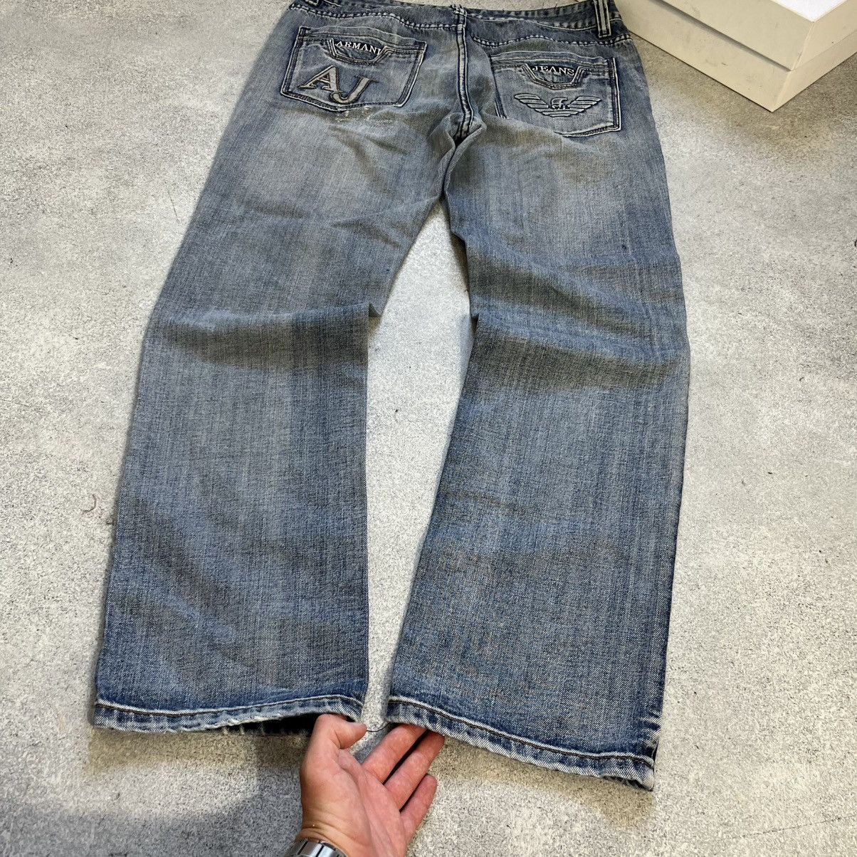 Armani Vintage EA Armani Jeans Big Logo Size US 36 / EU 52 - 5 Thumbnail
