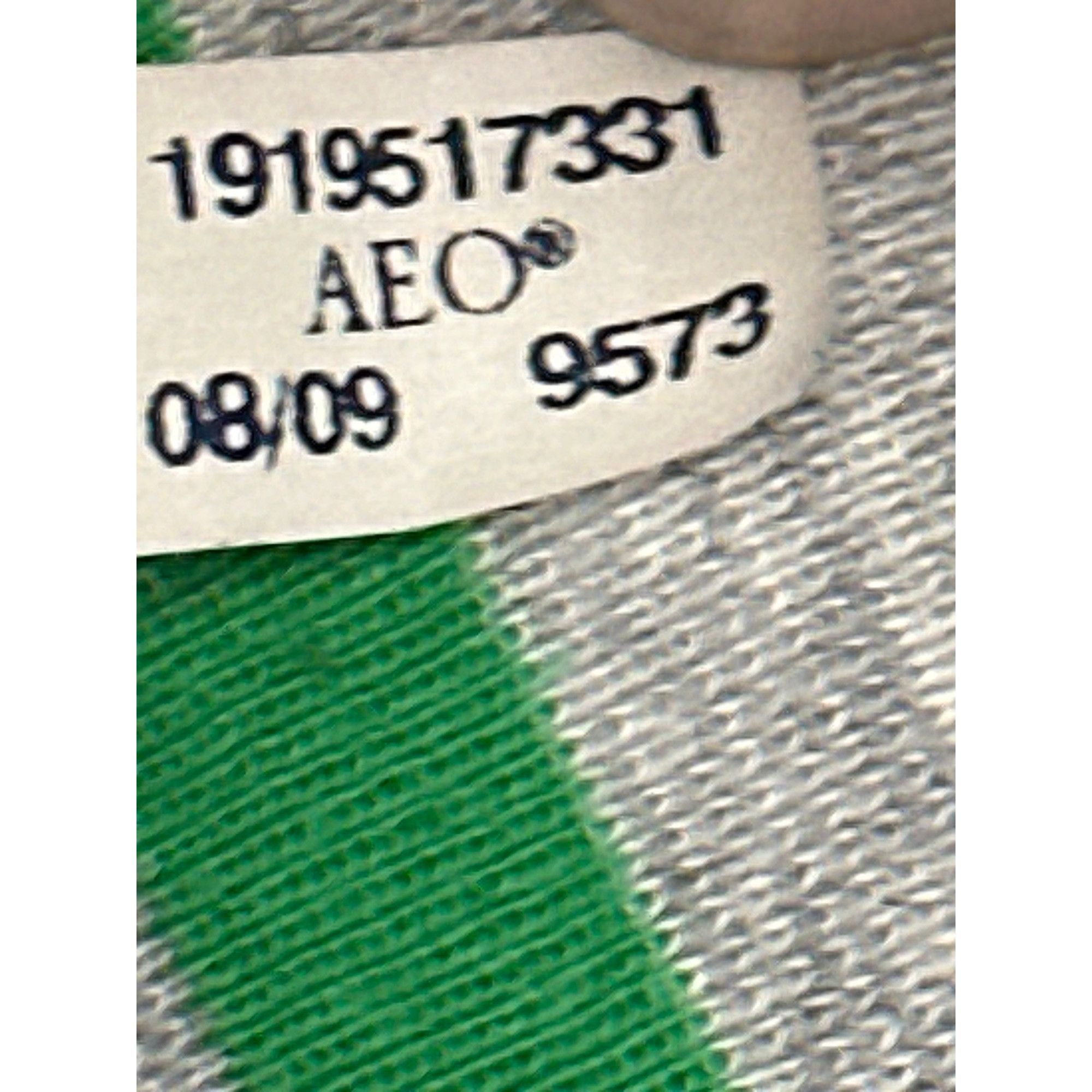 American Eagle Outfitters American Eagle Outfitters Gray Striped Kelly Green Fitted Lo Size S / US 4 / IT 40 - 11 Thumbnail