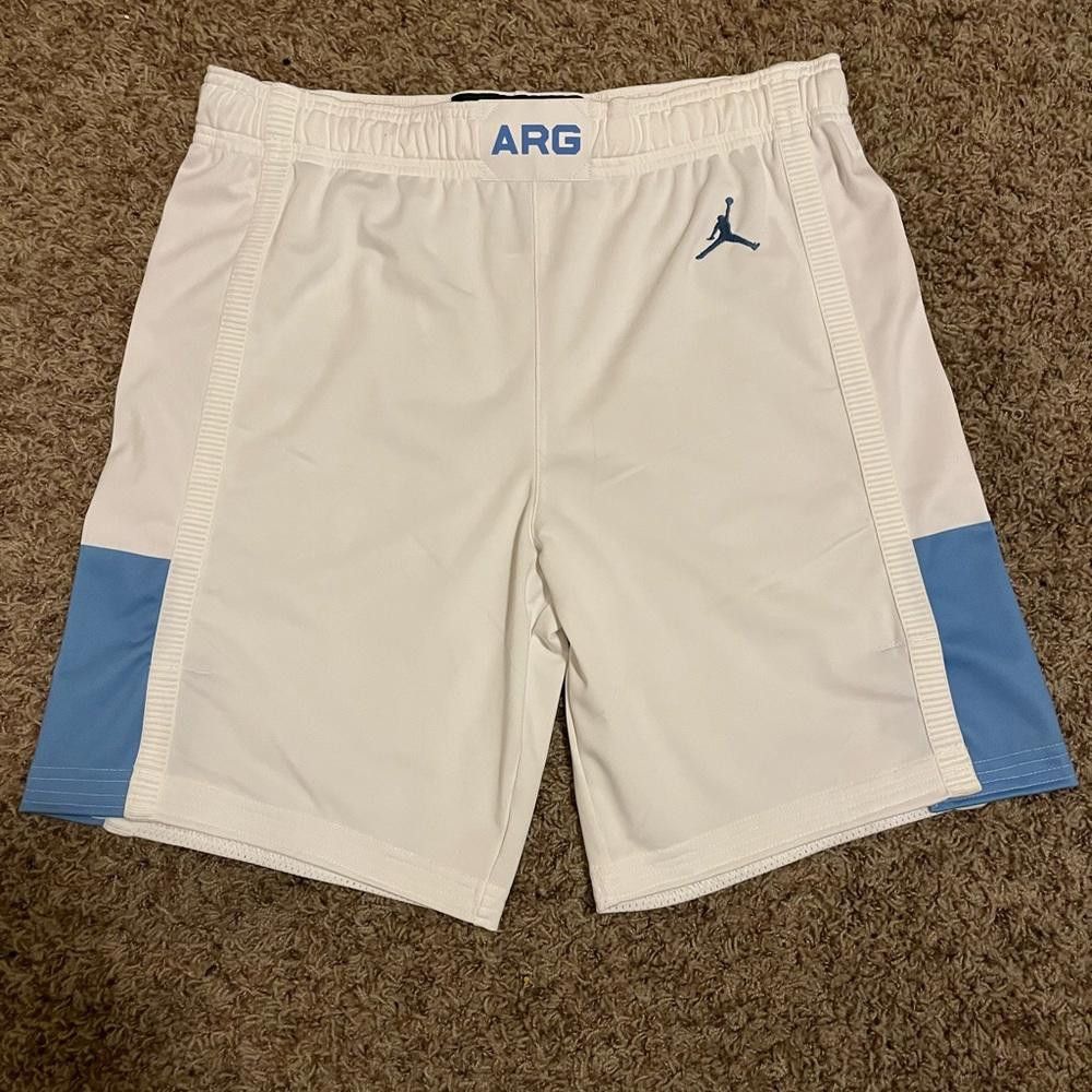 image of Jordan Brand 2020 Tokyo Olympic Game Issued Shorts Argentina in Blue, Men's (Size 38)