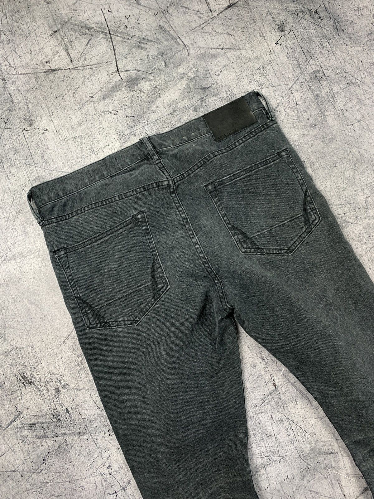 Allsaints AllSaints Cigarette Jeans Distressed Men’s Size W30 Gray Size US 30 / EU 46 - 9 Thumbnail