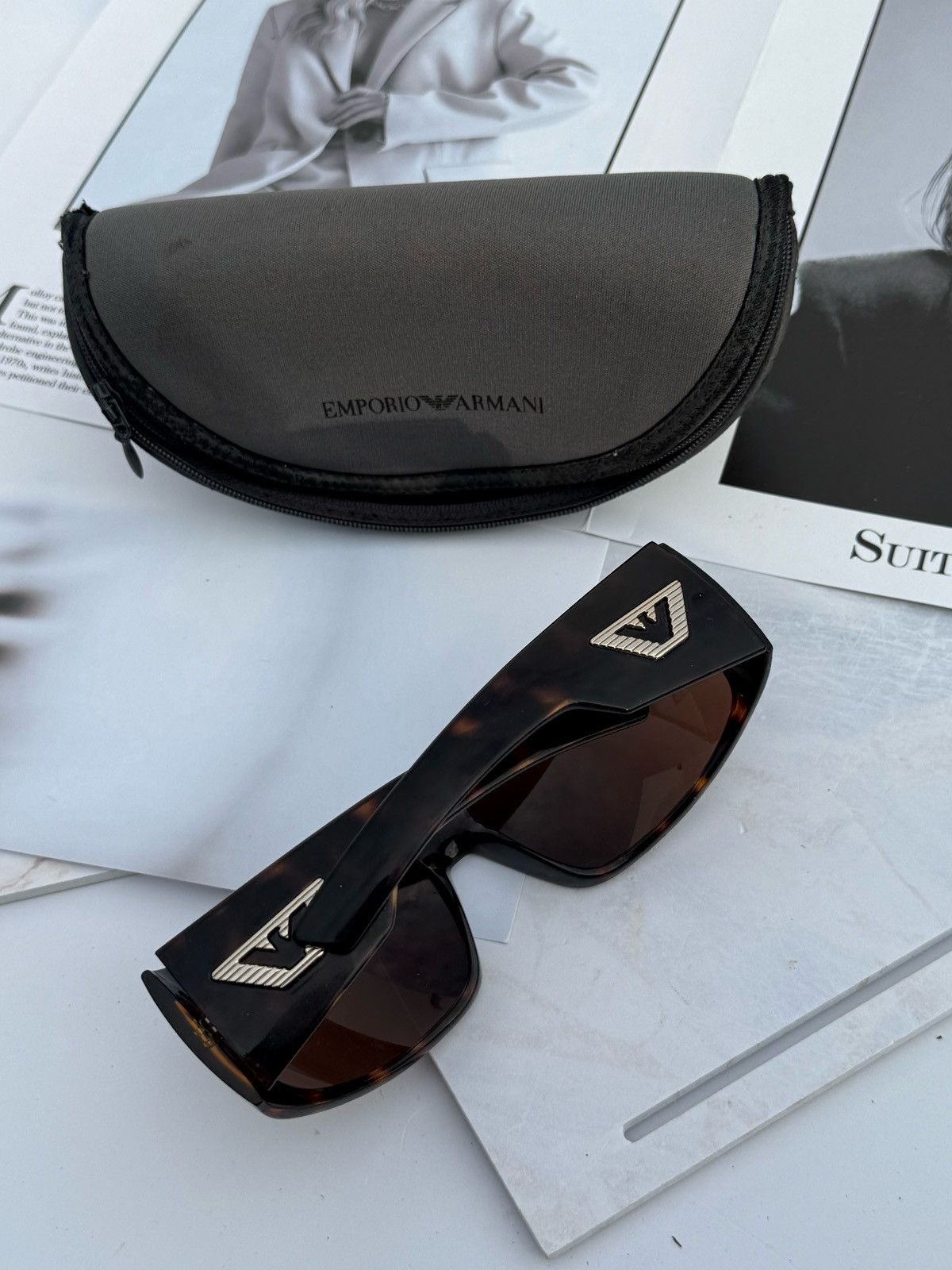 Emporio Armani Emporio Armani sunglasses EA9570S Size ONE SIZE - 2 Thumbnail