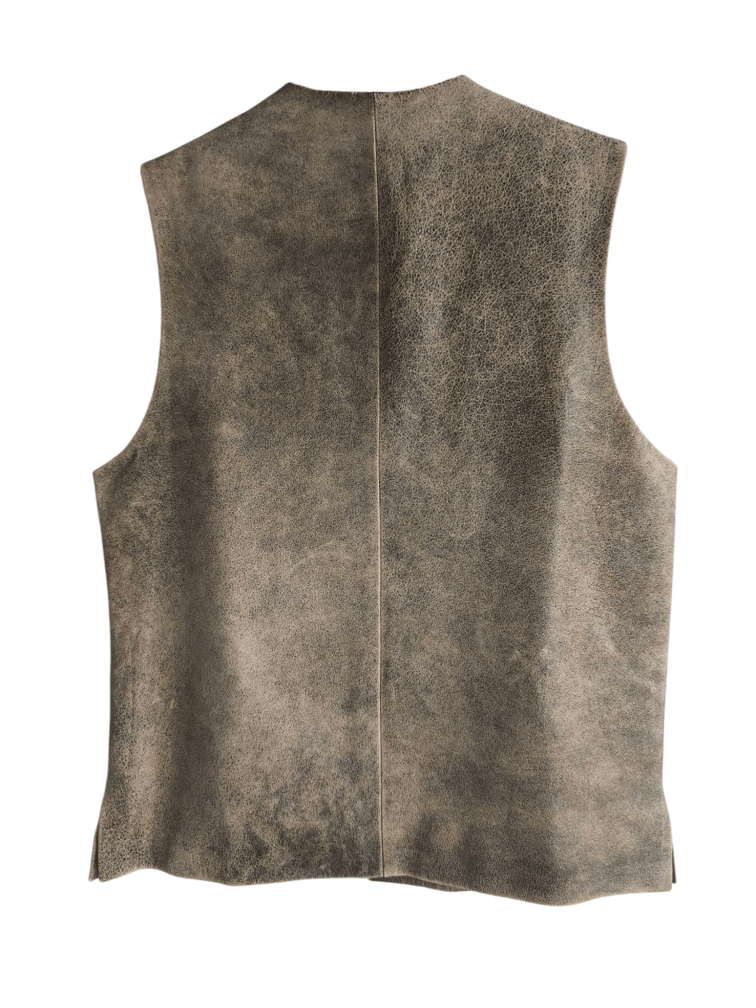 Y's for Men × Yohji Yamamoto Archive 90s Yohji Yamamoto Cuir Leather Vest Size US M / EU 48-50 / 2 - 3 Thumbnail