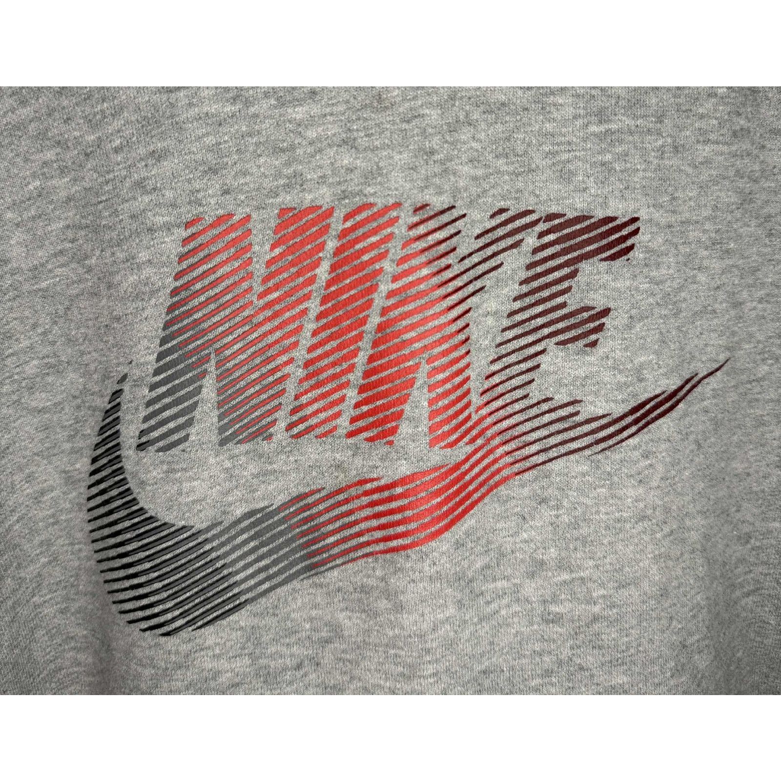 Nike Nike Swoosh Logo Long Sleeve Graphic Hoodie Gray Men's L Size US L / EU 52-54 / 3 - 4 Thumbnail