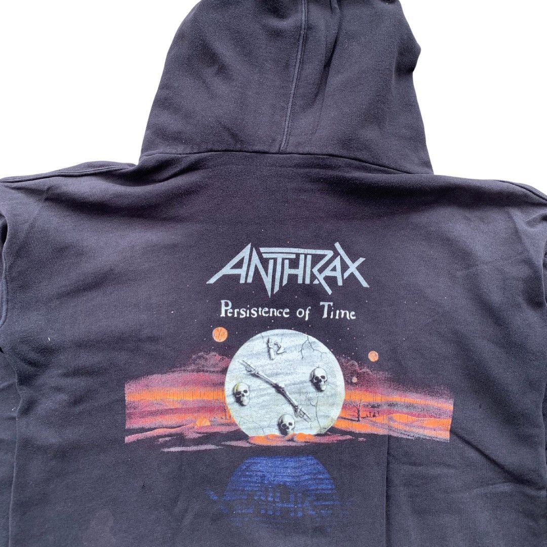 Band Tees Anthrax - Persistence of time zip hoodie jacket Size US XL / EU 56 / 4 - 4 Thumbnail