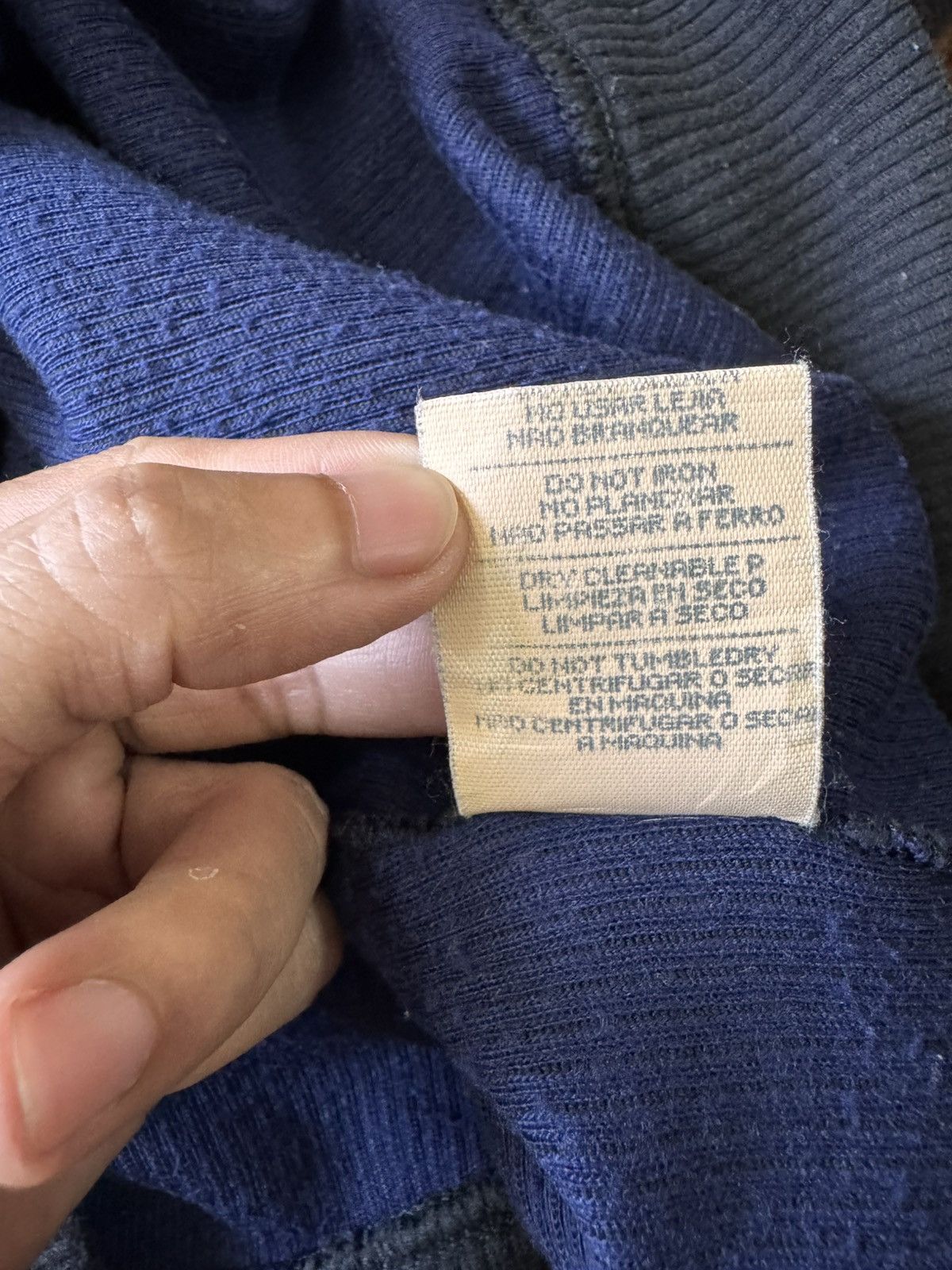 Ermenegildo Zegna ERMENEGILDO ZEGNA TWINTECH SWEATKNIT WAFFLE MADE IN ITALY Size US L / EU 52-54 / 3 - 8 Thumbnail