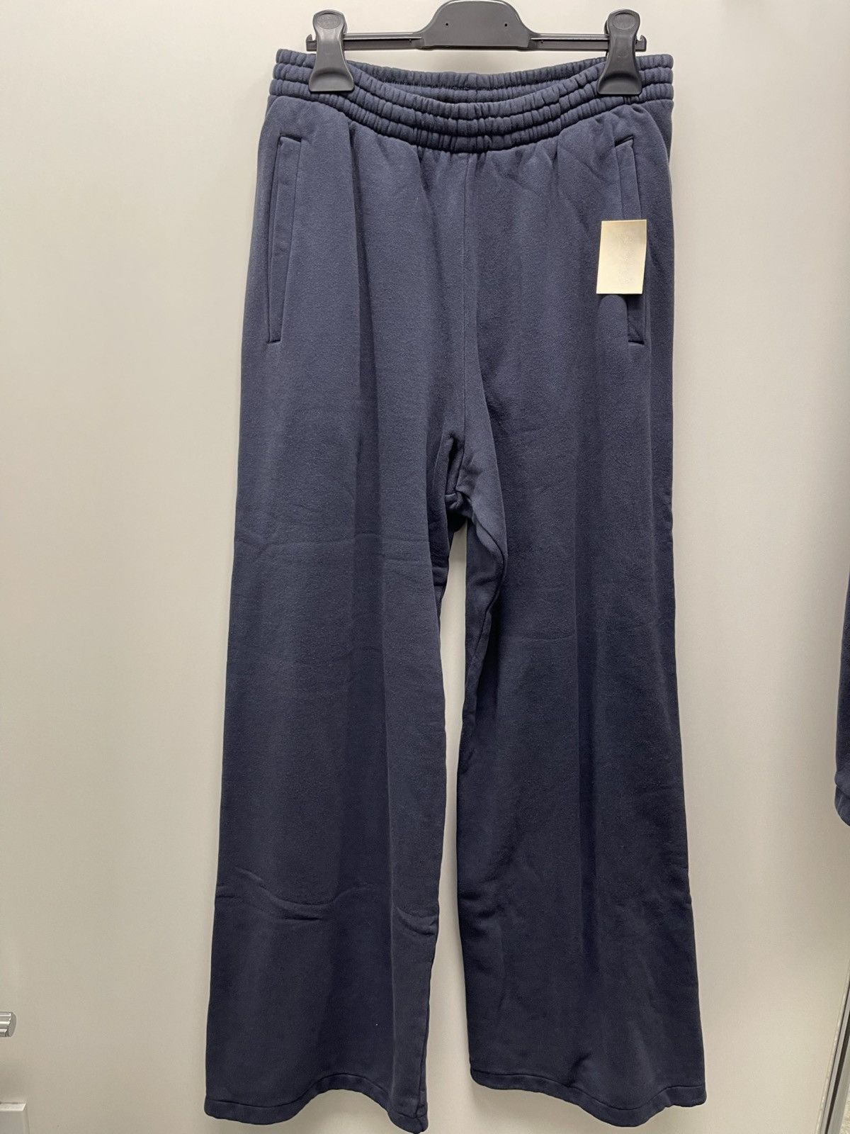 image of Yeezy Gap Wide Leg Sweatpants in Navy, Men's (Size 30)