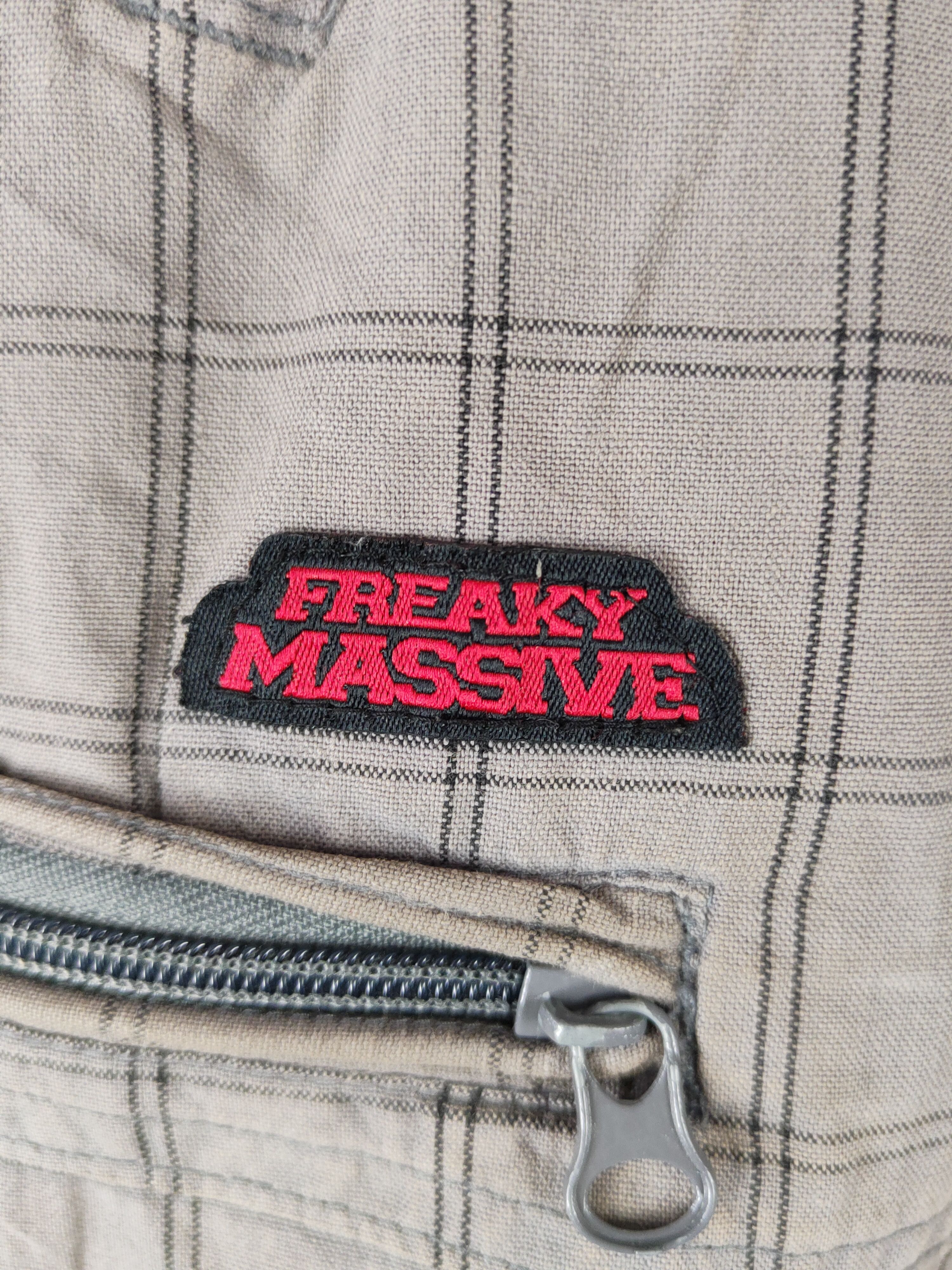 Japanese Brand DL Freaky Massive Dark Gray Multipocket Sweatpants #298 Size US 32 / EU 48 - 3 Thumbnail