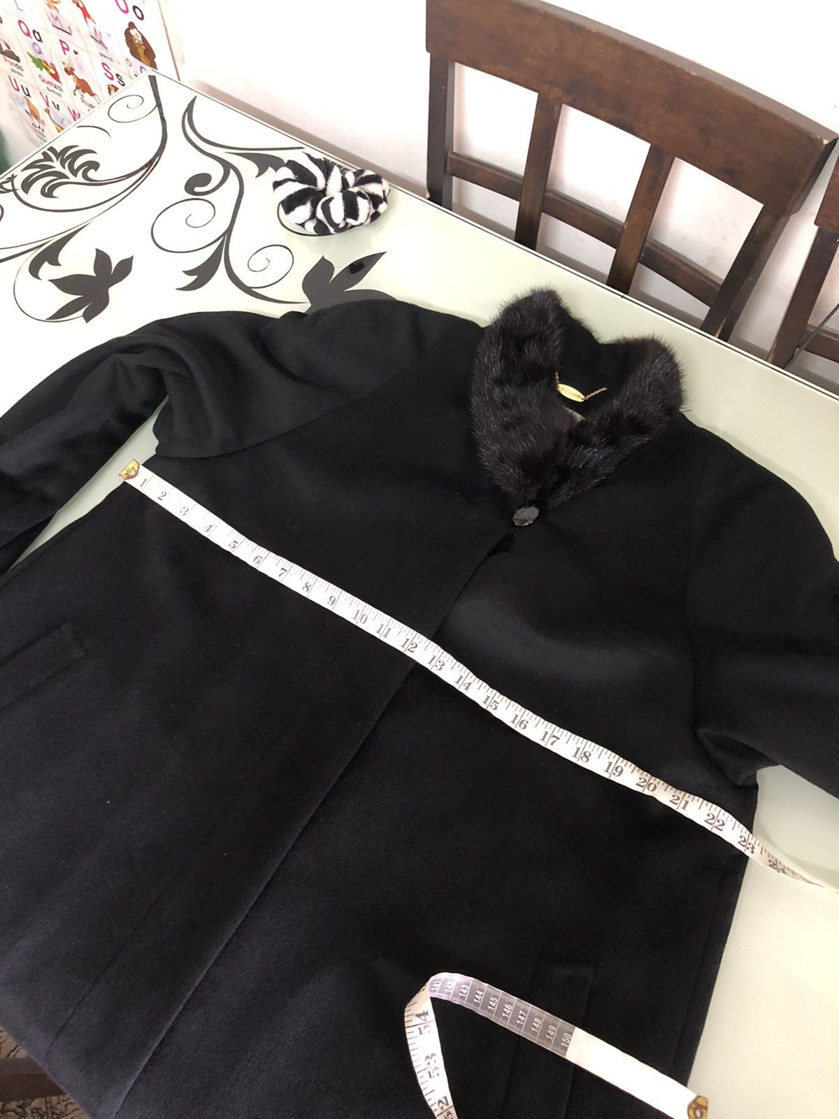 Balmain Authentic Balmain Paris Cashmere Distressed Long Coat Size L / US 10 / IT 46 - 21 Thumbnail