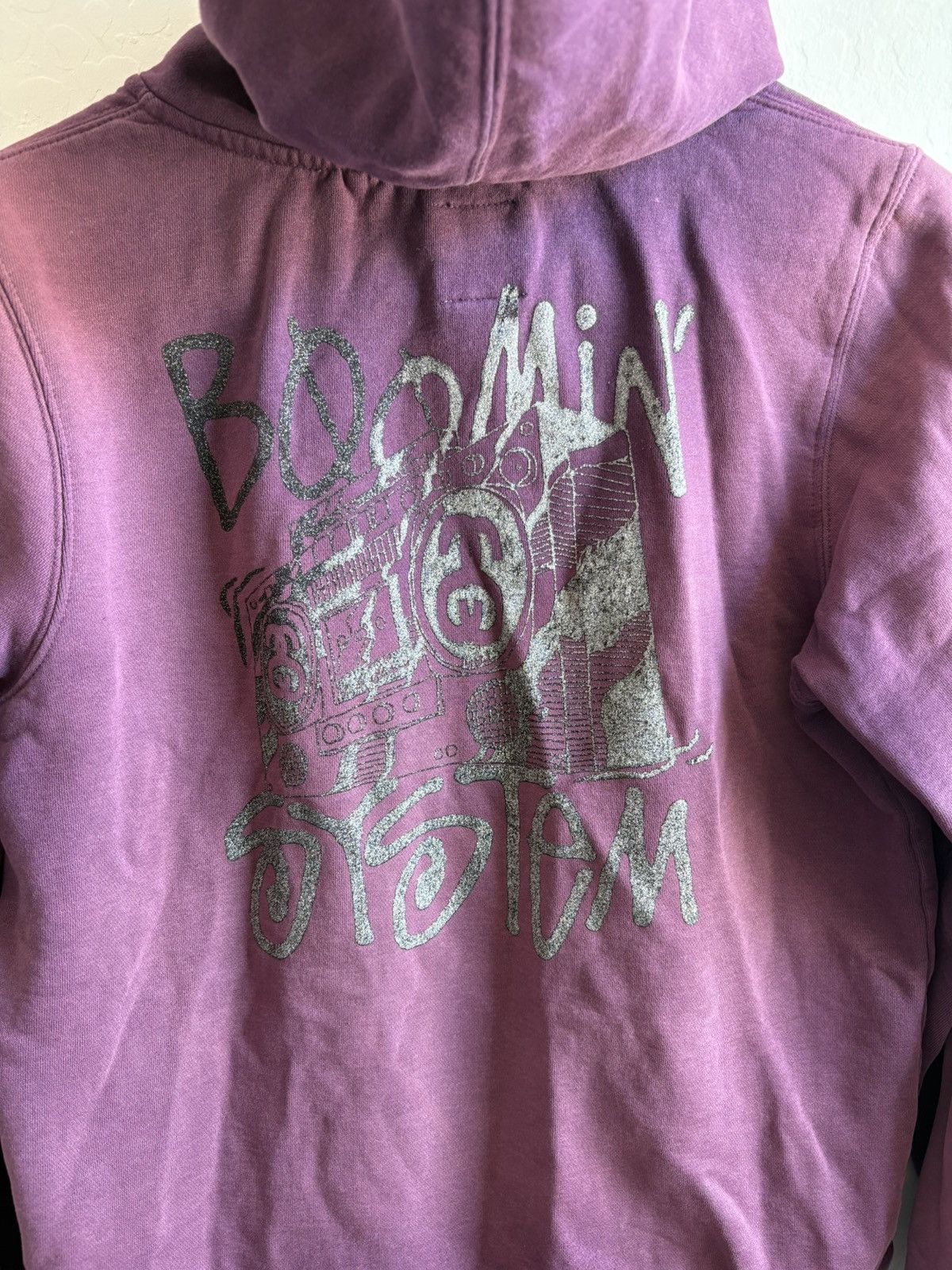 Stussy RARE Vintage Stüssy Girls Hoodie “Boomin System” Boombox L Size L / US 10 / IT 46 - 7 Thumbnail