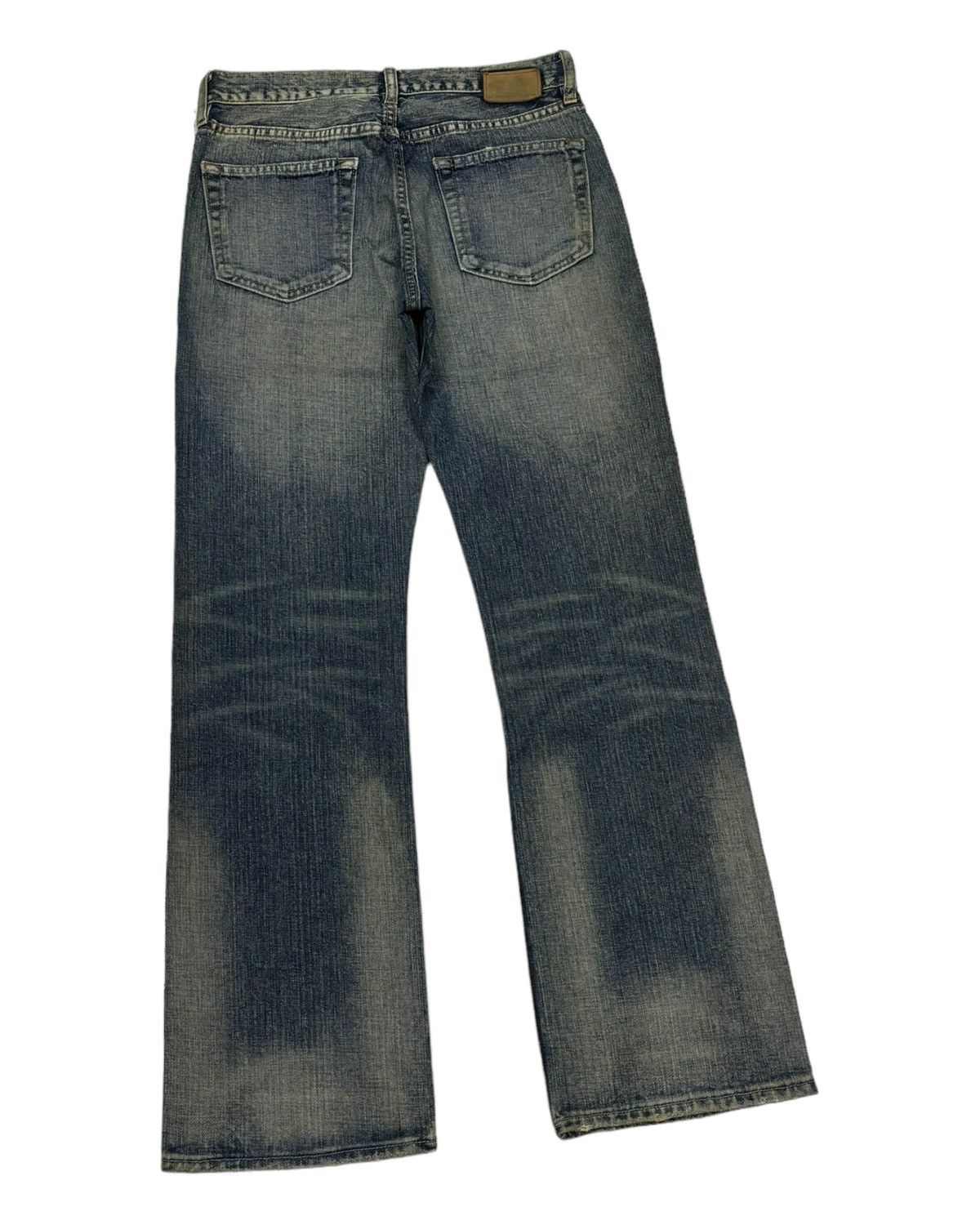 If Six Was Nine VINTAGE GAP SLIM BOOTCUT MUD WASH FLARE DENIM JEANS Size US 29 - 4 Thumbnail