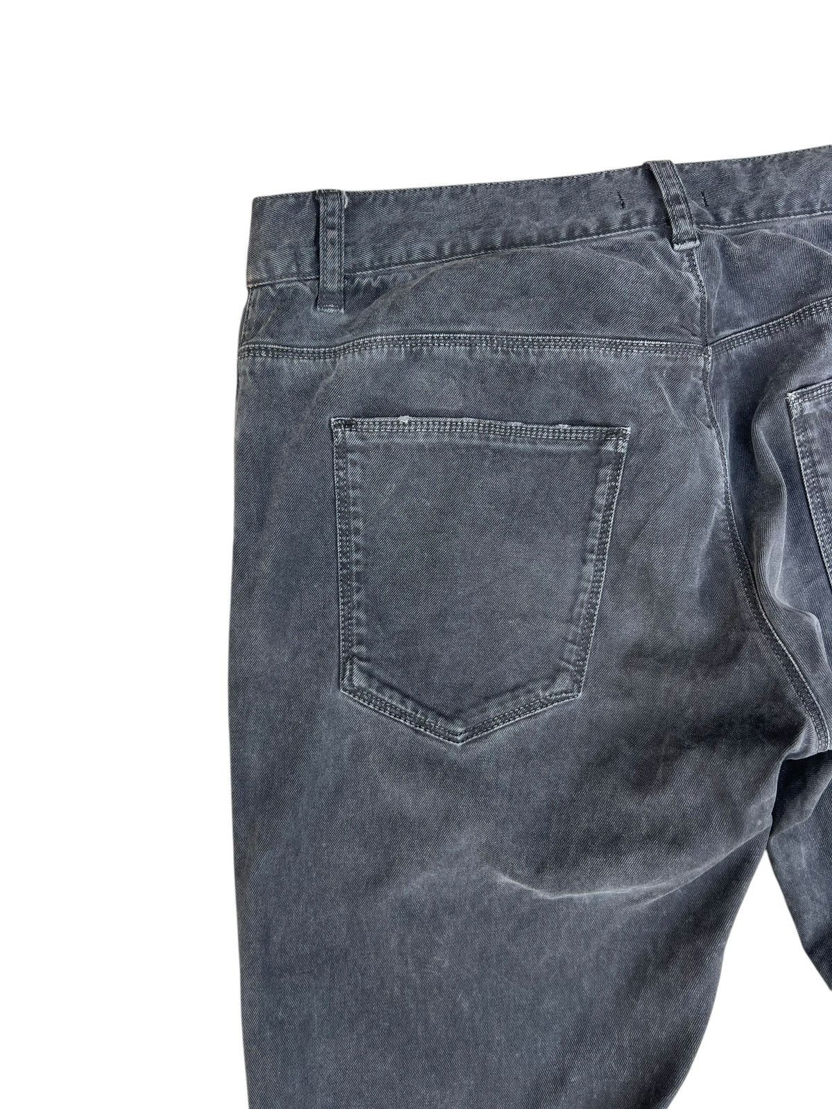 Distressed Prada Waxed Jeans