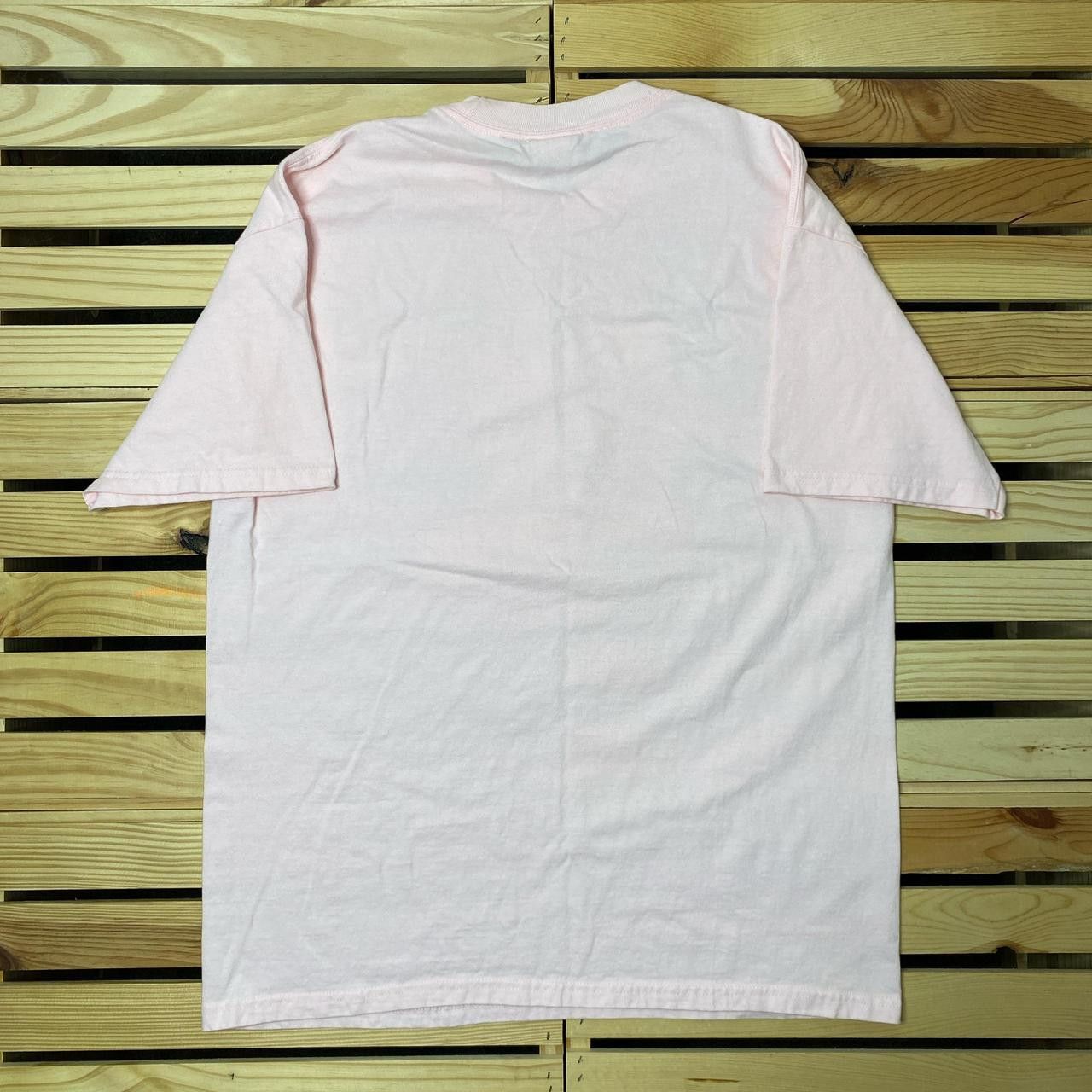 Disney Vintage Disney's Mickey & Minnie Mouse Pink Tee Size Large Size US L / EU 52-54 / 3 - 2 Thumbnail