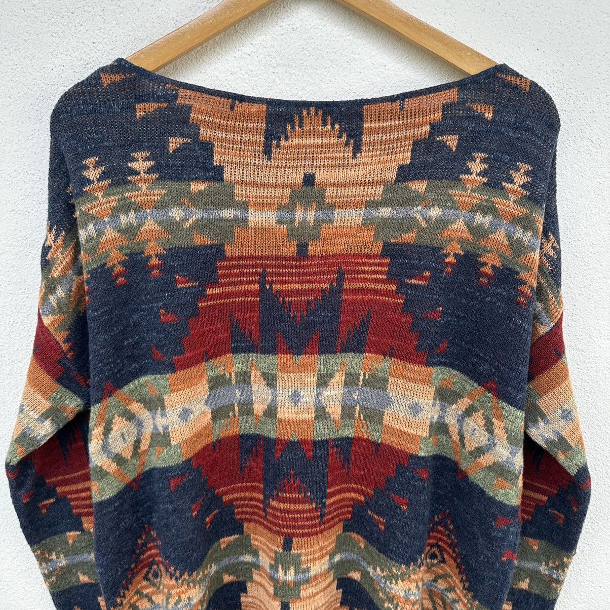 Polo Ralph Lauren Denim & Supply Ralph Lauren Aztec Navajo Sweater Size M / US 6-8 / IT 42-44 - 6 Thumbnail