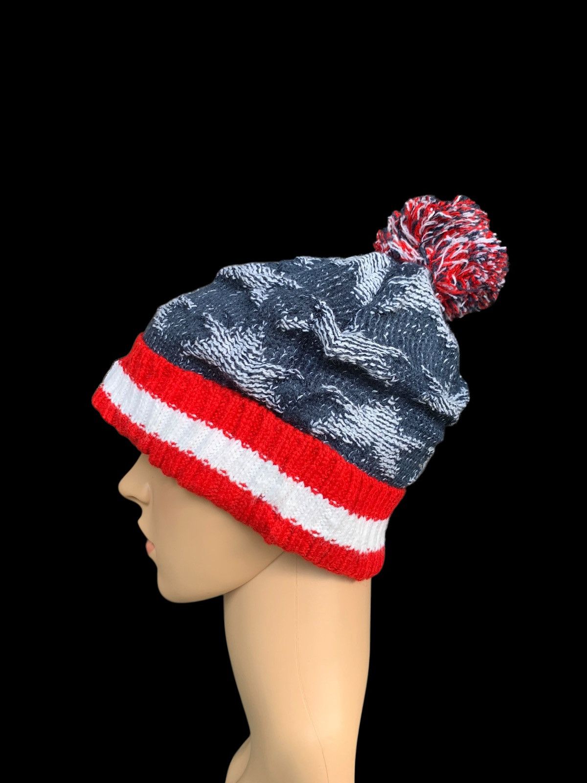 Japanese Brand × Kapital × Vintage Crochet Knitted Bondage Big Beanie Hat Size ONE SIZE - 4 Thumbnail