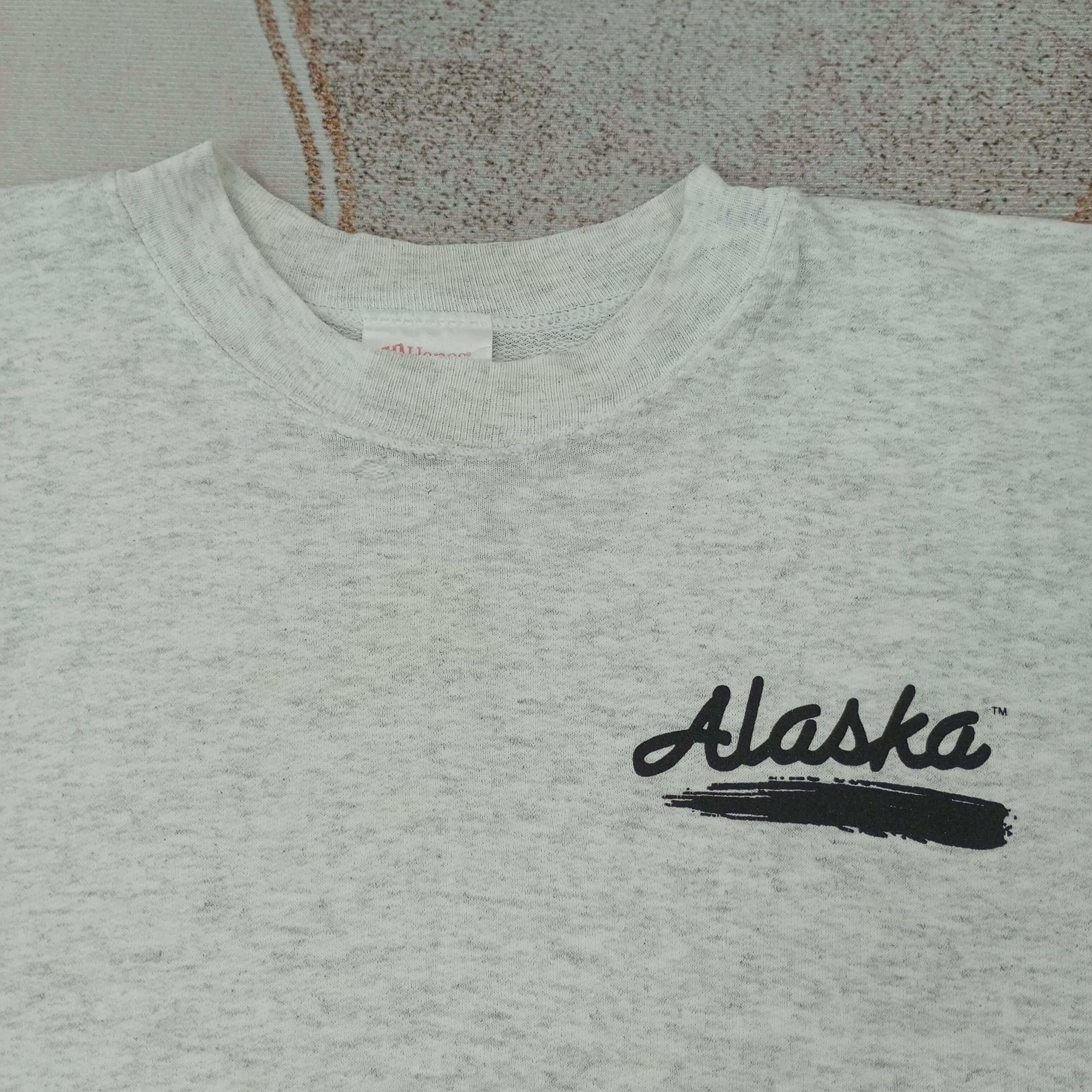 Other Vintage Alaska Sweatshirt c230n10 Size US XXL / EU 58 / 5 - 2 Thumbnail