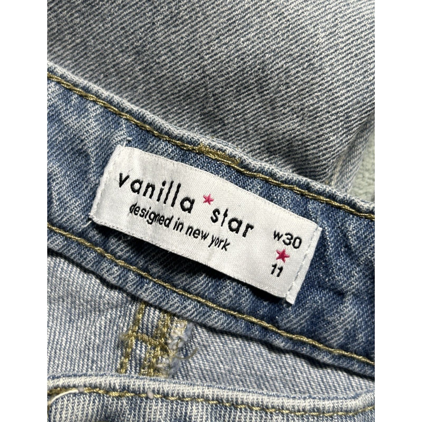 JNCO Patchwork Beyond Baggy Jeans Womens 11 - 32x30 Wide Hamilton Size 32" / US 10 / IT 46 - 5 Thumbnail