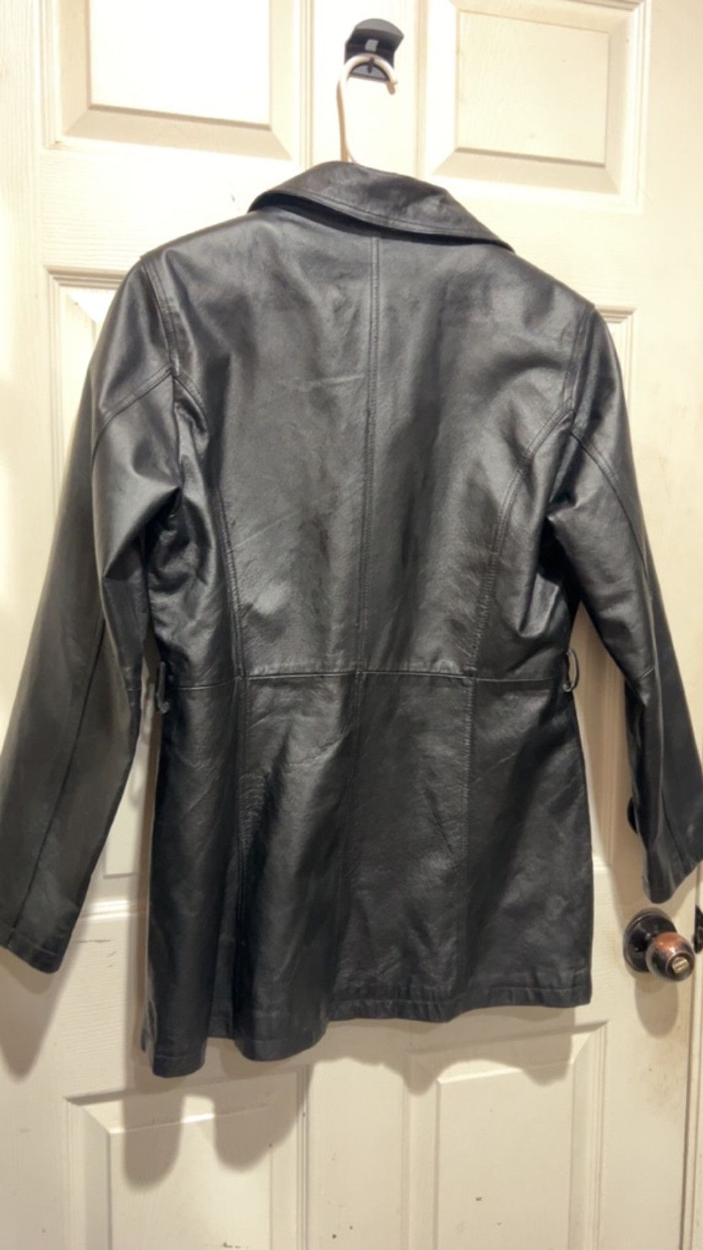 Worthington Women's Worthington Black Leather Jacket M Size M / US 6-8 / IT 42-44 - 9 Thumbnail