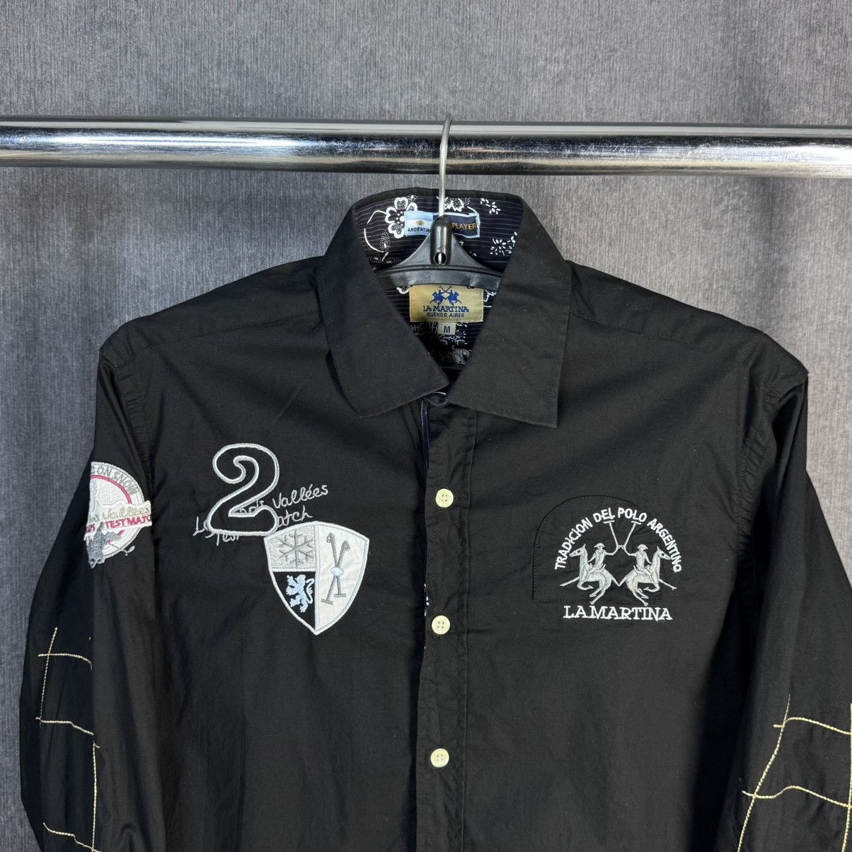 La Martina Vintage La Martina Buenos Aires Argentina button shirt polo Size US M / EU 48-50 / 2 - 3 Thumbnail