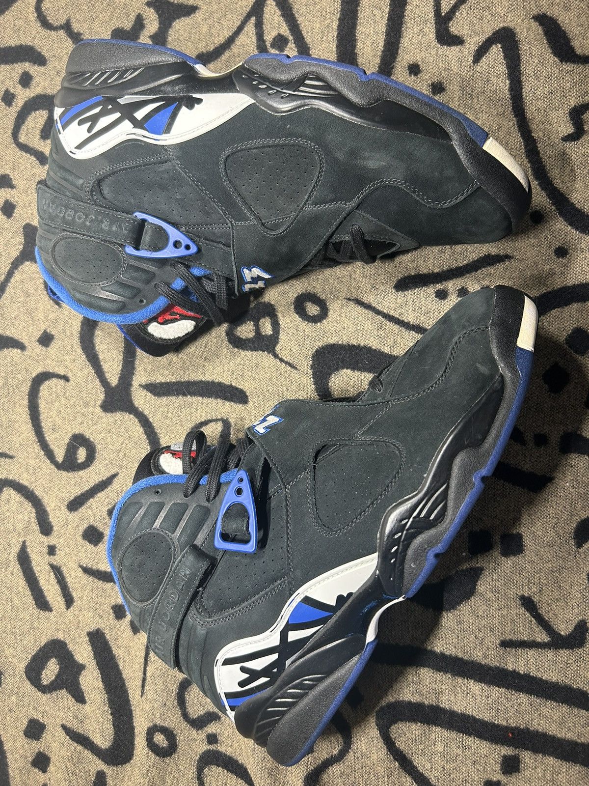 Jordan Brand × Nike Calipari OVO Air Jordan 8 “Away” Promo Sample Size US 12 / EU 45 - 1 Thumbnail