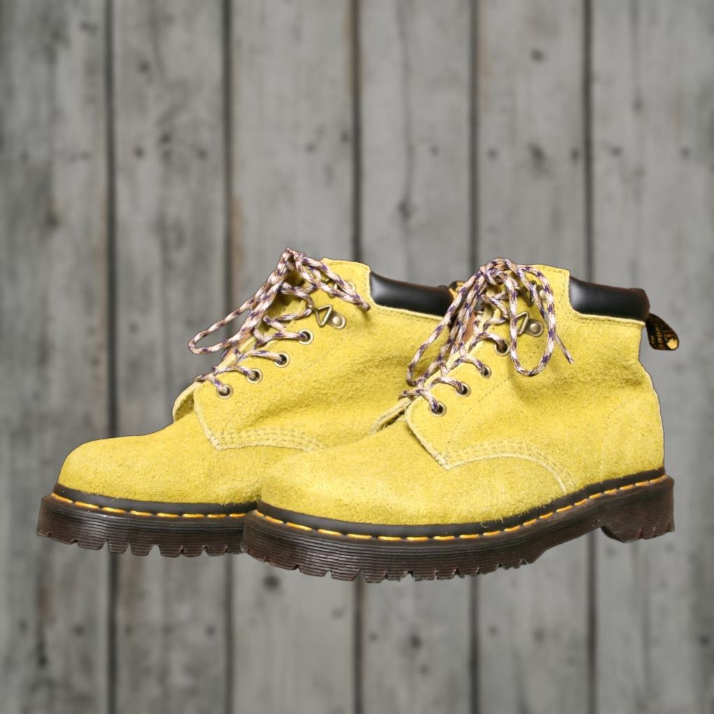 Dr. Martens Dr. Martens Ben 939 Moss Green Suede Hiker Combat Boots Women UK 5 US 7 EU 38 Navy Green? Size US 5 / IT 35 - 1 Thumbnail