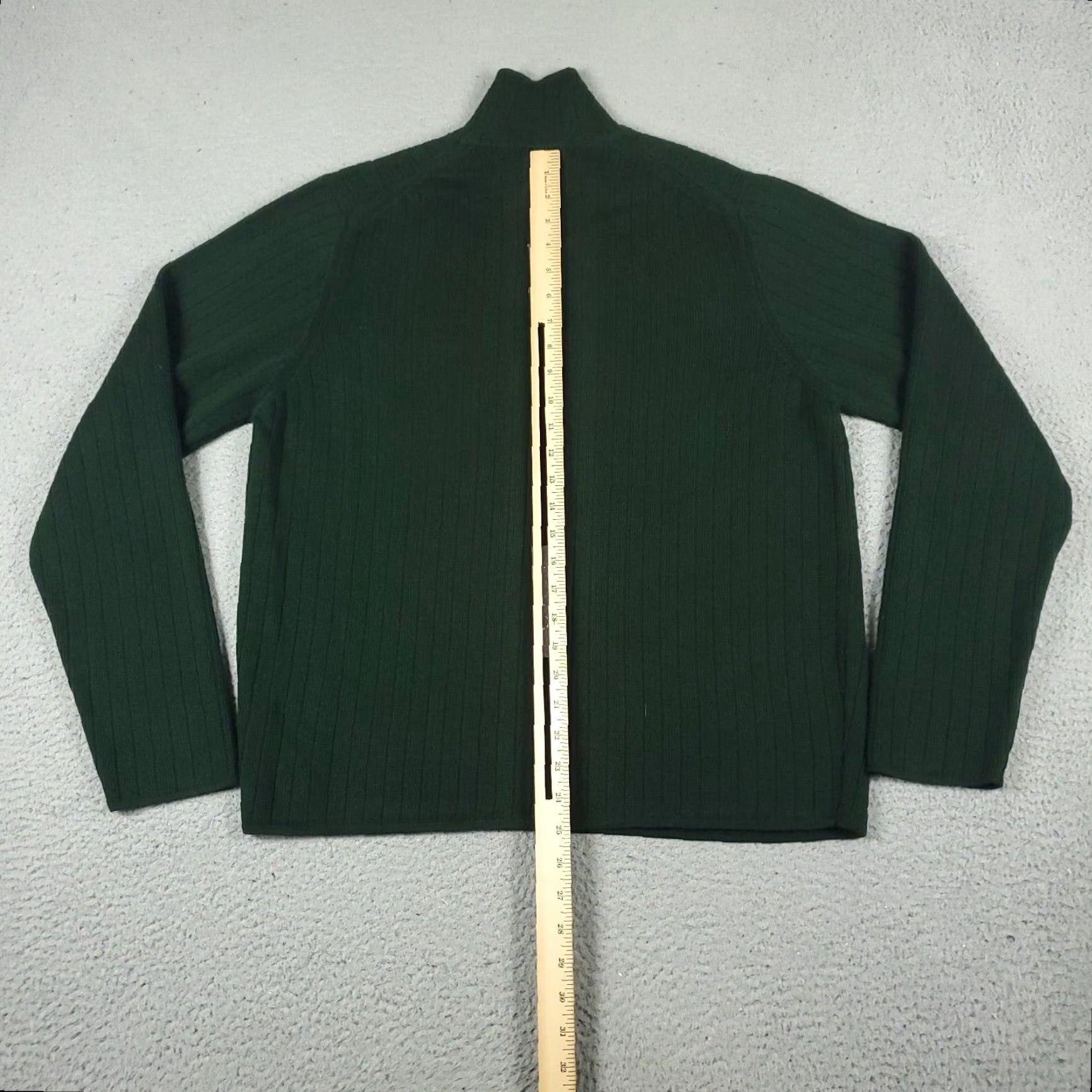 Abercrombie & Fitch VINTAGE Abercrombie & Fitch Crew Neck Pullover Sweater Mens XL Green Cotton Blend Size US XL / EU 56 / 4 - 6 Thumbnail