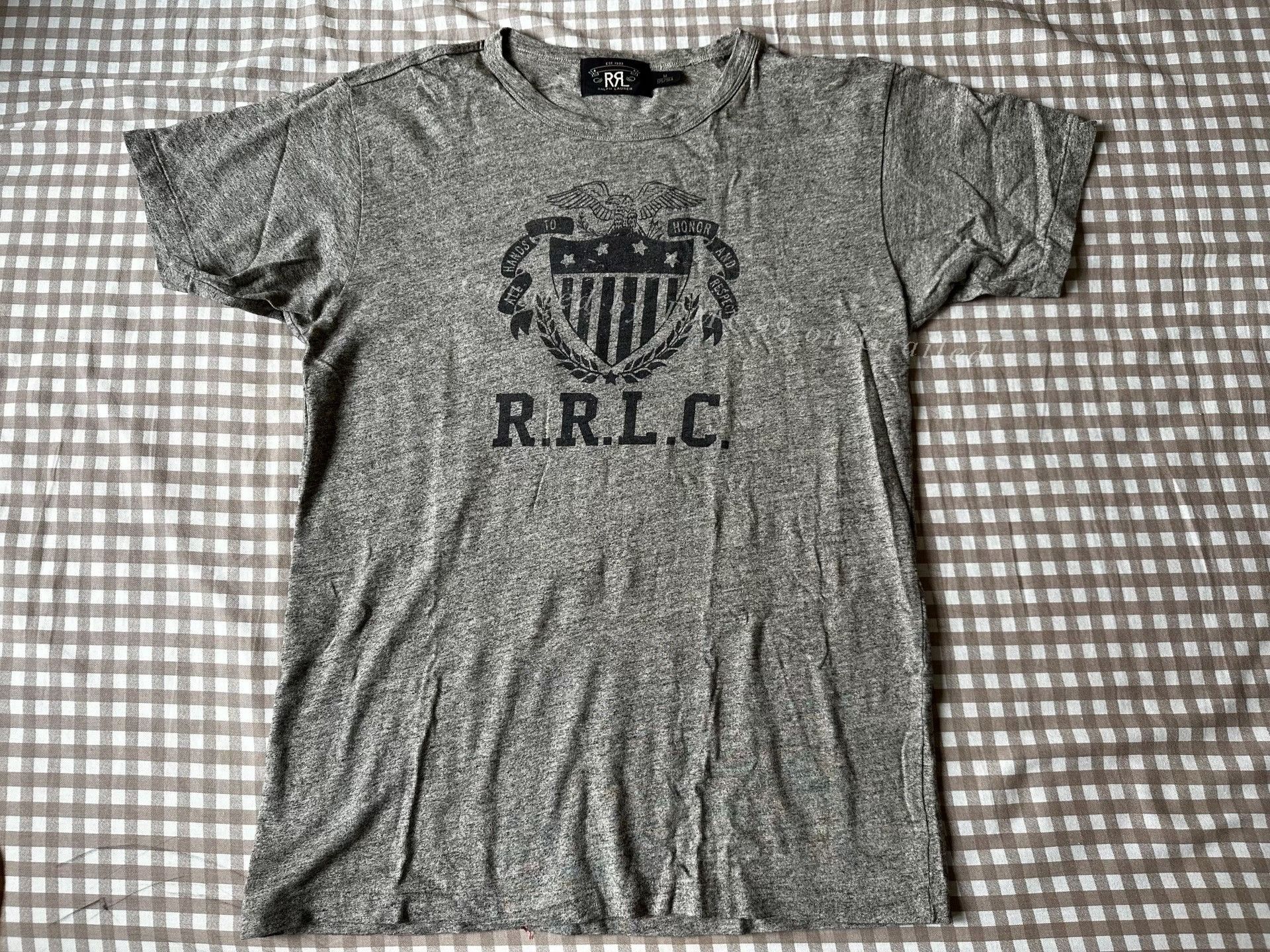 RRL Ralph Lauren RRL Eagle Logo Military Short-Sleeve Tee Size US M / EU 48-50 / 2 - 1 Thumbnail